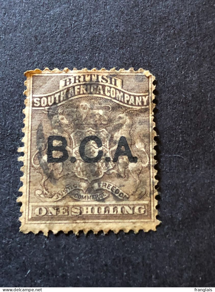 BRITISH CENTRAL AFRICA SG 7 1s Grey Brown FU - Nyassaland (1907-1953)