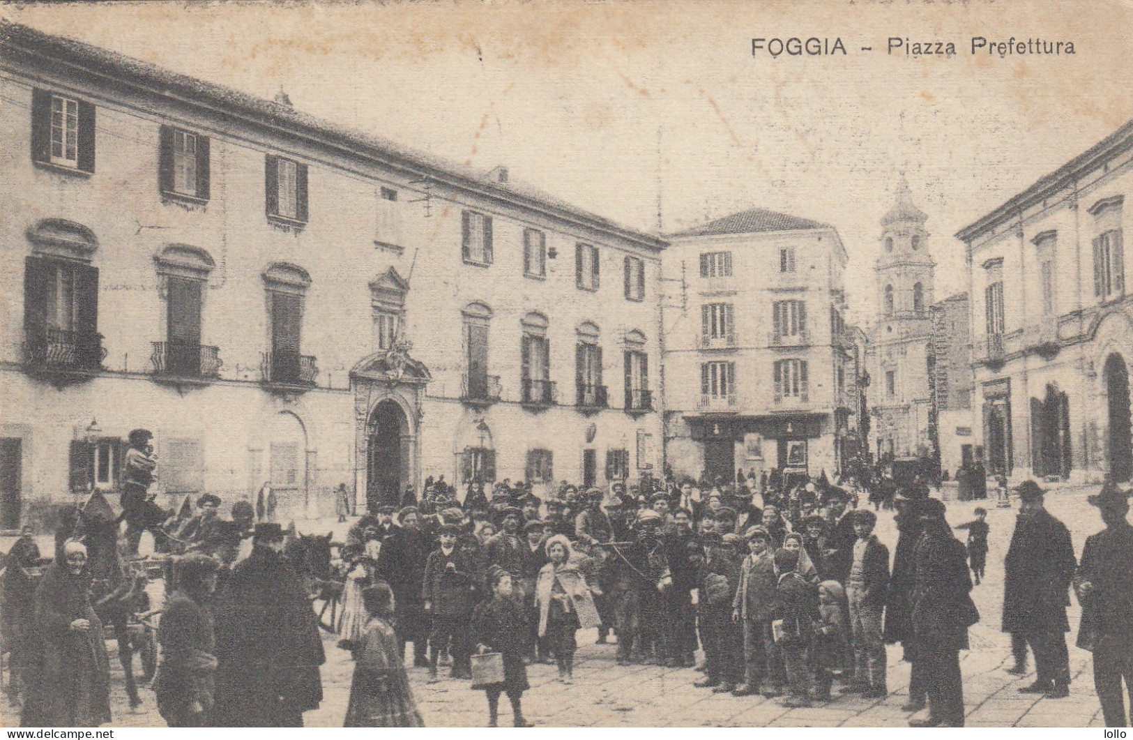 Puglia   -  Foggia   -  Piazza Prefettura   - F. Piccolo  -  Nuova  -  Molto Bella Animata - Foggia