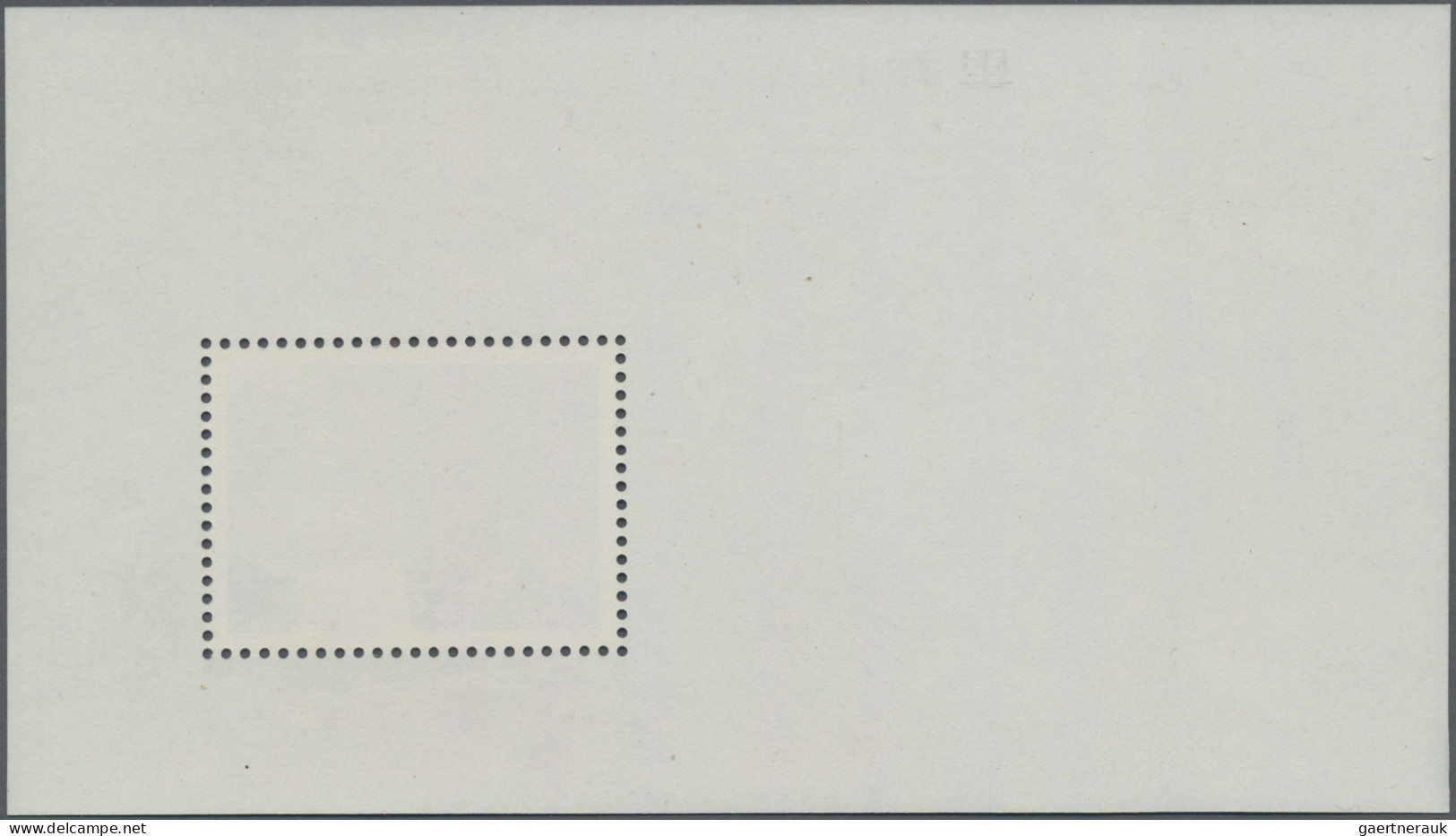 China (PRC): 1979, Riccione Expo (J41) S/s, Mint Never Hinged MNH (Michel €850) - Unused Stamps