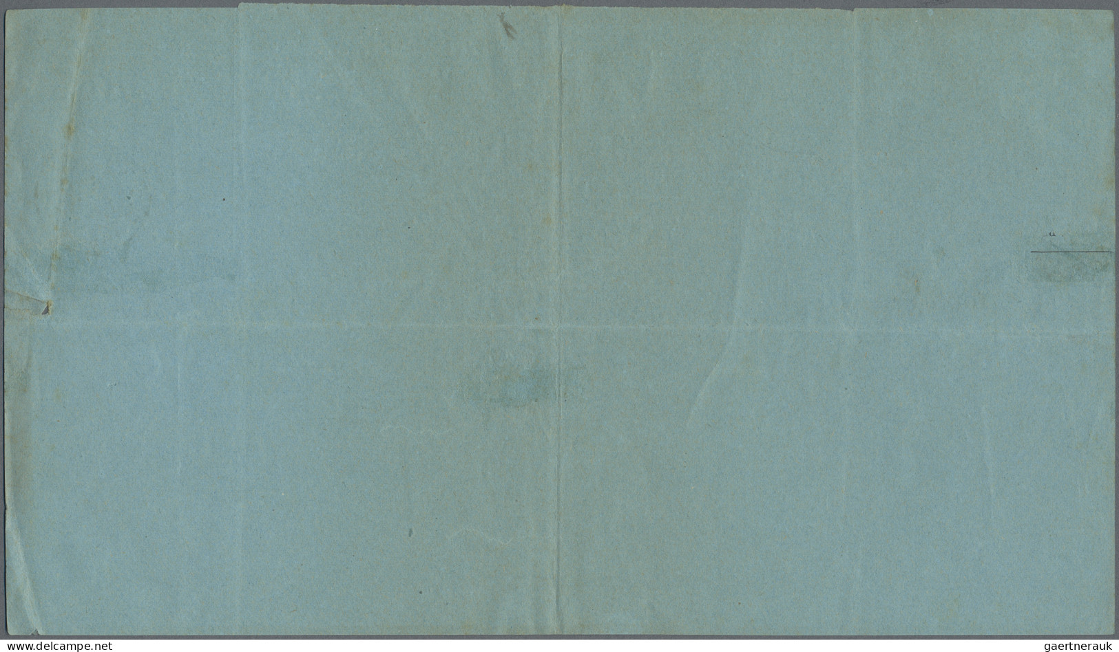 French Indochine: 1894/1914: Blue Telegram Original Form Dated 10 Juil 1894 Addr - Briefe U. Dokumente