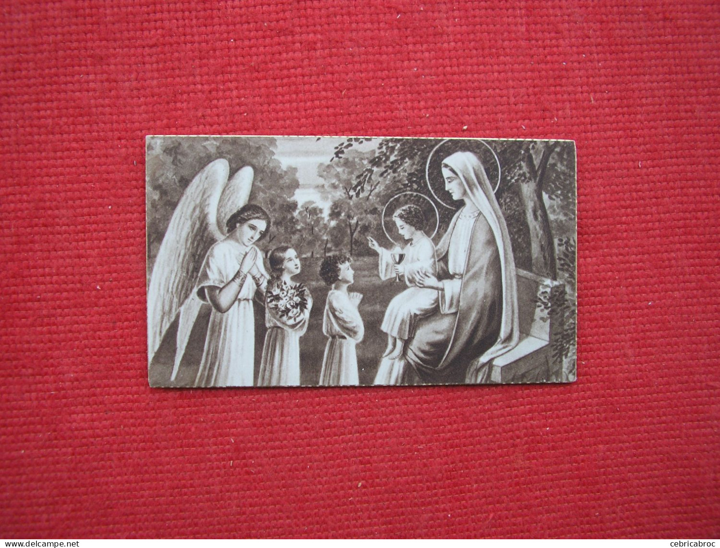LDB - IMAGE RELIGIEUSE - Souvenir De Communion Solennelle Faites En L'Eglise De BELLERIVE-sur-ALLIER Le 24 Mai 1942 - Devotion Images