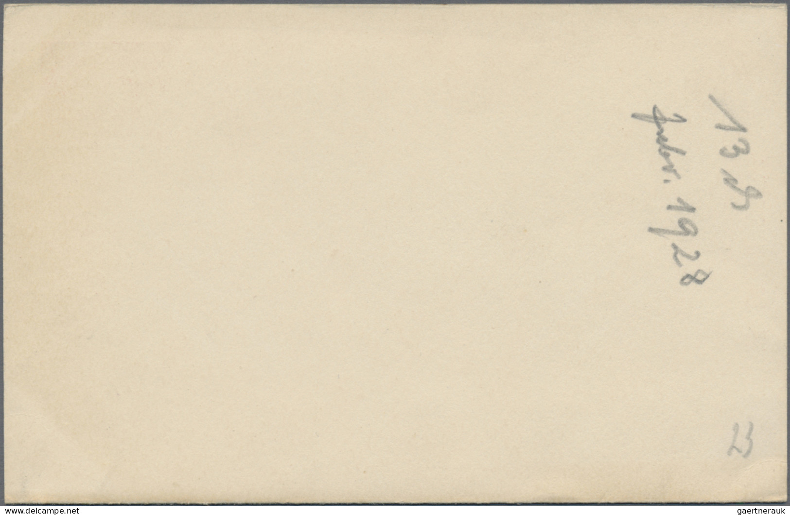 Japanese Post In China: 1926, Kuantung District Stationery: Card 2 S. Green, Dou - 1943-45 Shanghai & Nanchino