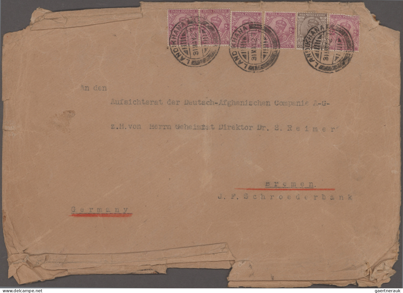 Afghanistan: 1927/1956 AIR MAIL: 18 Interesting Covers, Postcards, Picture Postc - Afghanistan