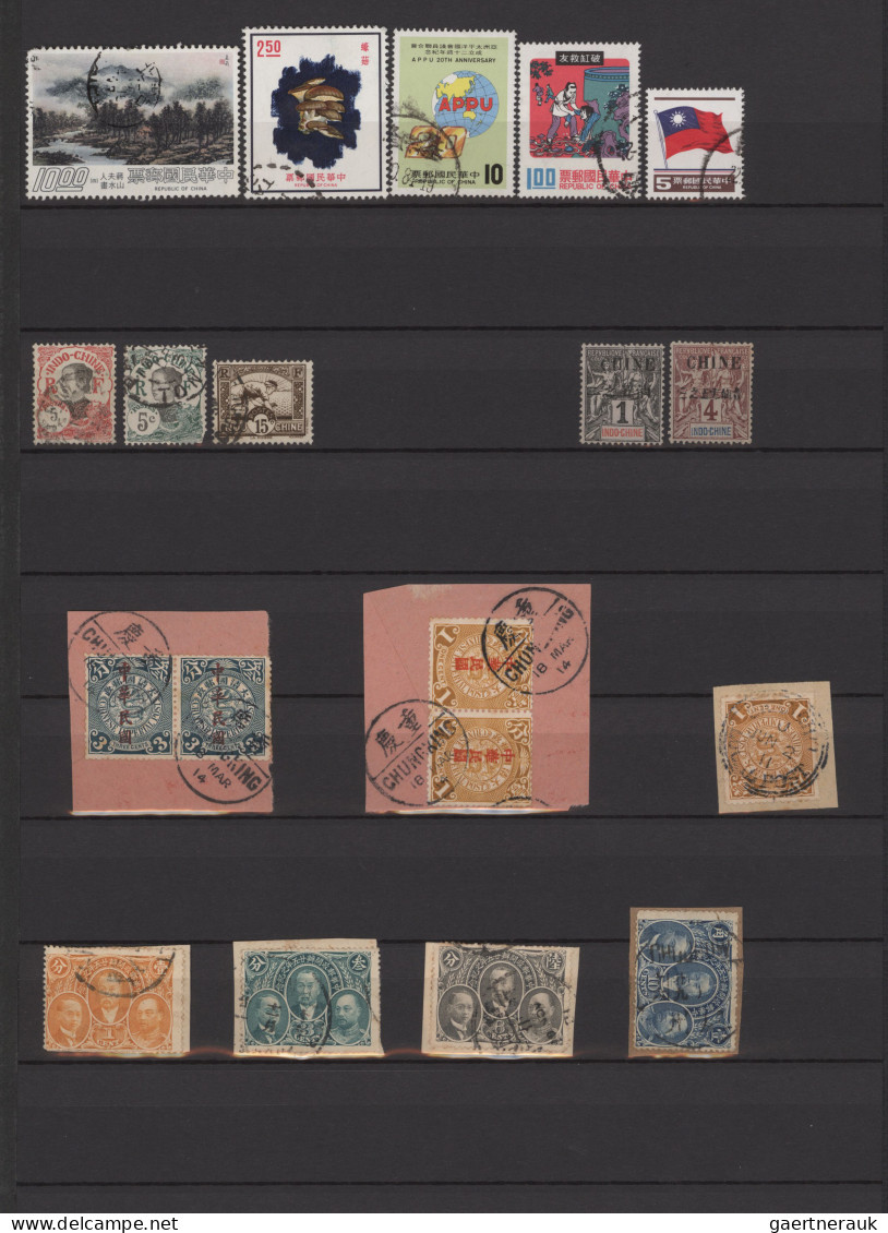 China: 1878/1960, Collection In Two Stockbooks, Including Many Better Issues Suc - Other & Unclassified