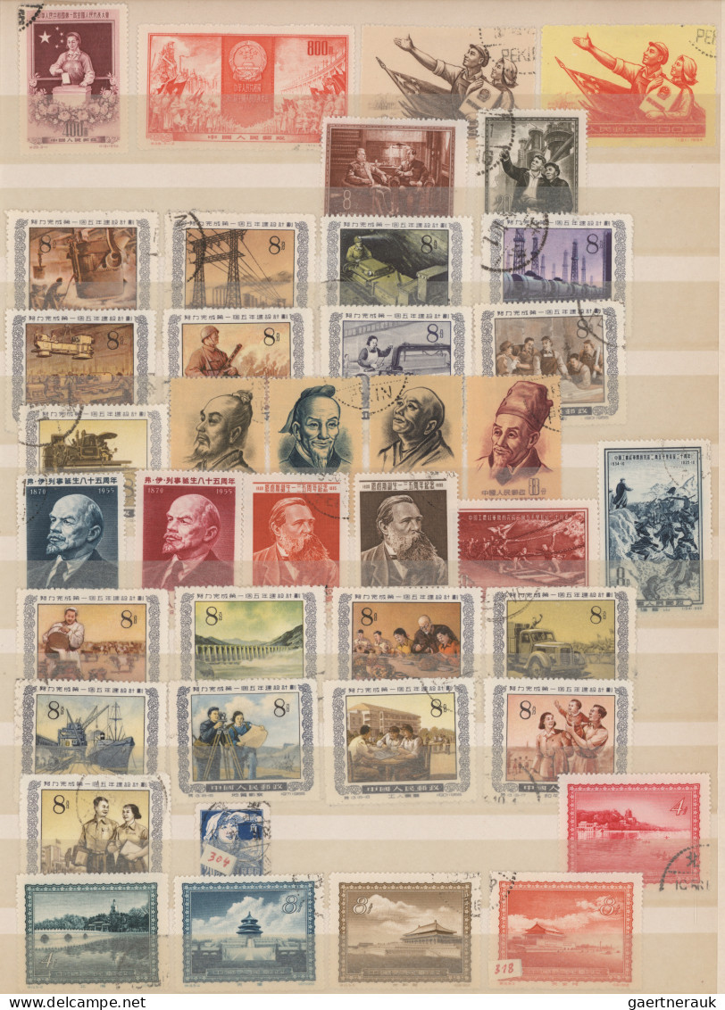 China: 1900/1984 (approx.), collection in two stockbooks and on pages including