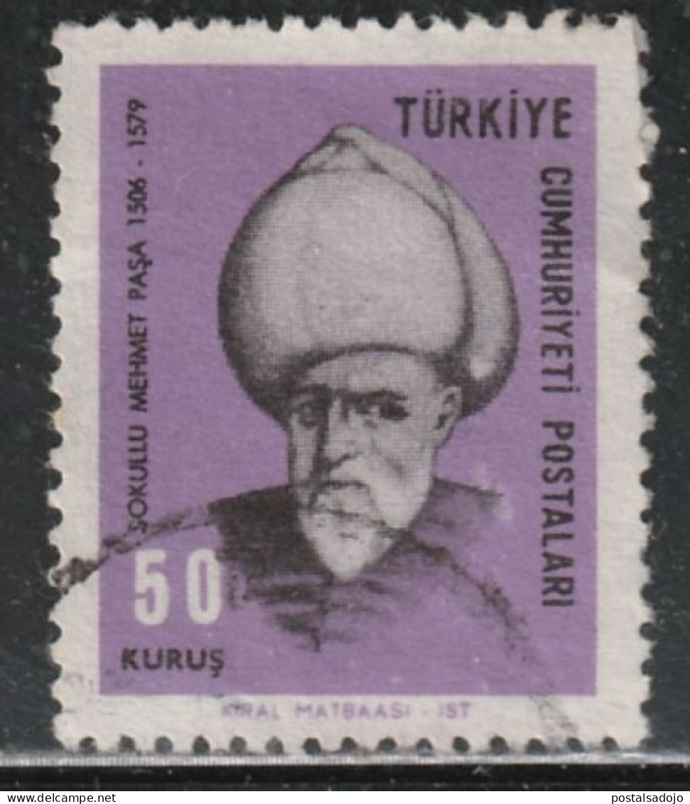 TURQUIE 972  // YVERT 1836 // 1967 - Used Stamps