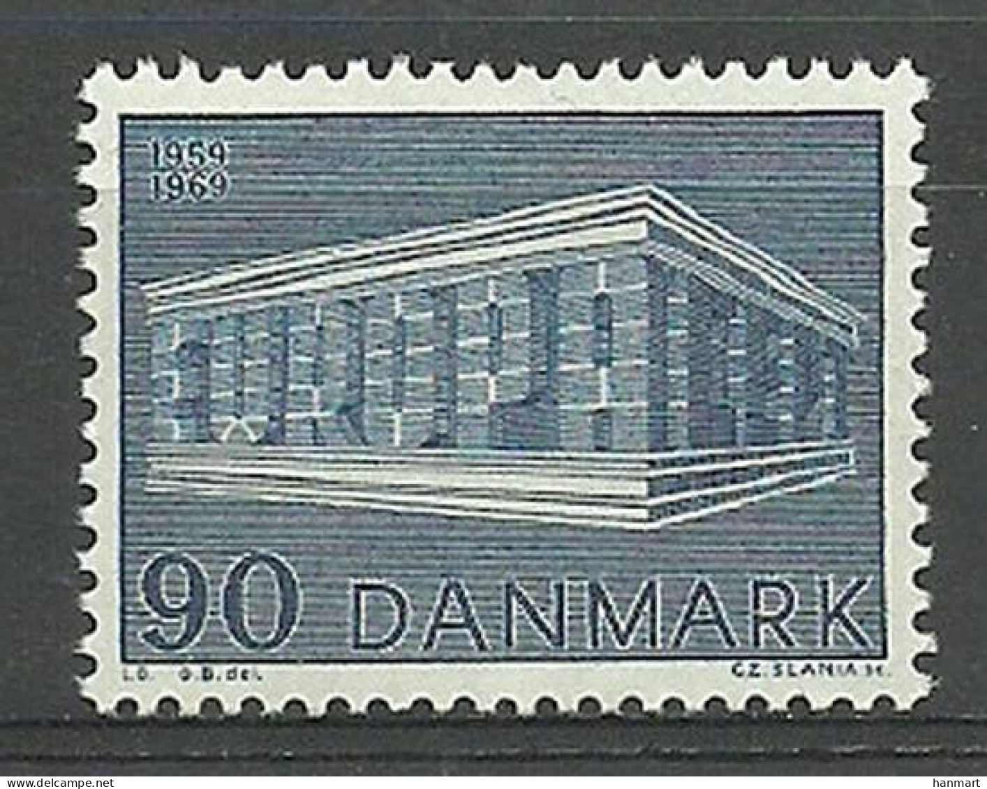 Denmark 1969 Mi 479 MNH  (ZE3 DNM479) - 1969