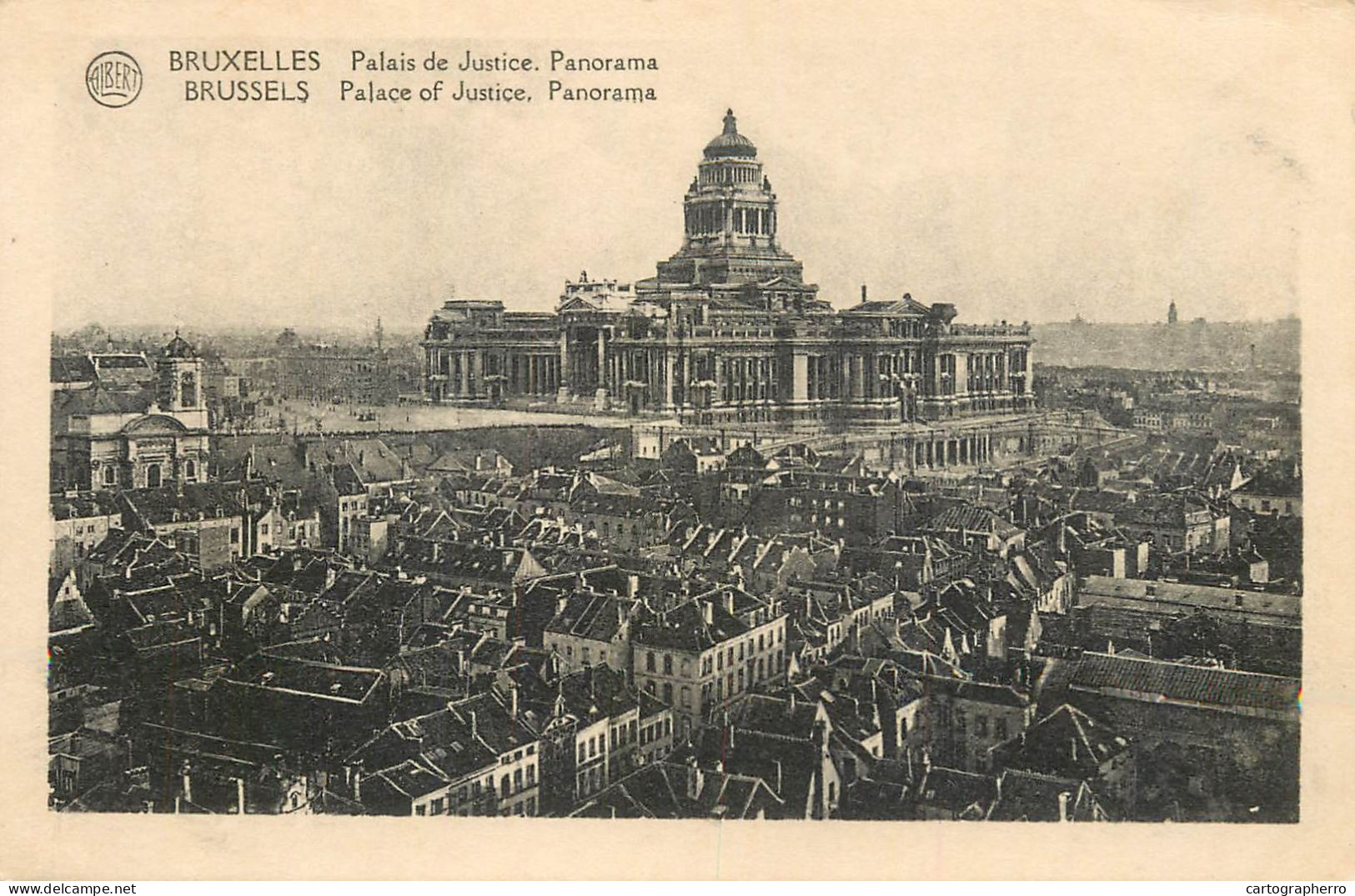 Belgium Postcard Bruxelles Palace Of Justice - Autres & Non Classés