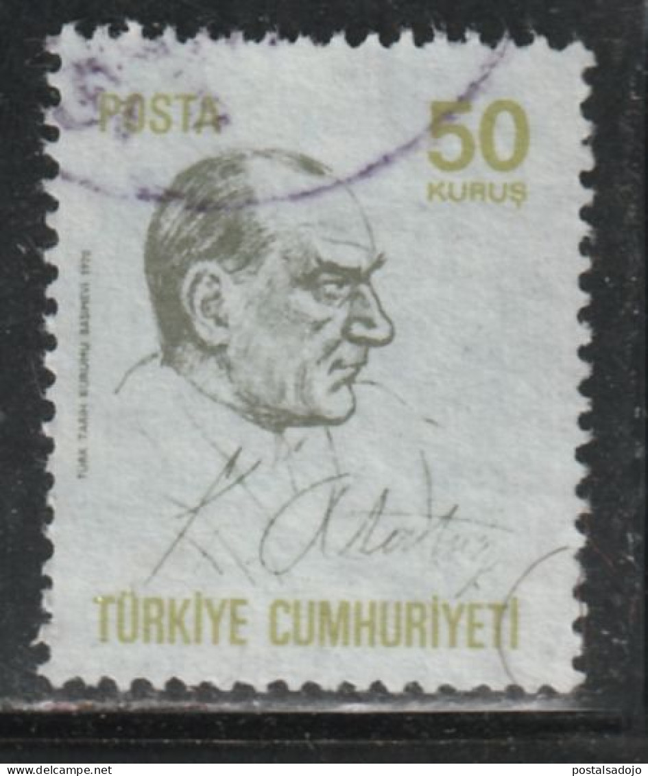 TURQUIE 974  // YVERT 1937 // 1970 - Used Stamps