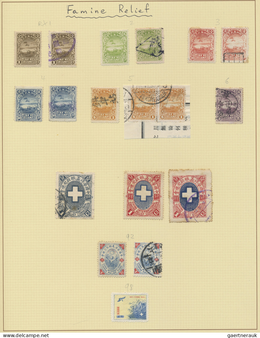 China - Specialities: 1900/1960 (ca.), Mixed Bag With Postal Repair Seals Inc. I - Other & Unclassified