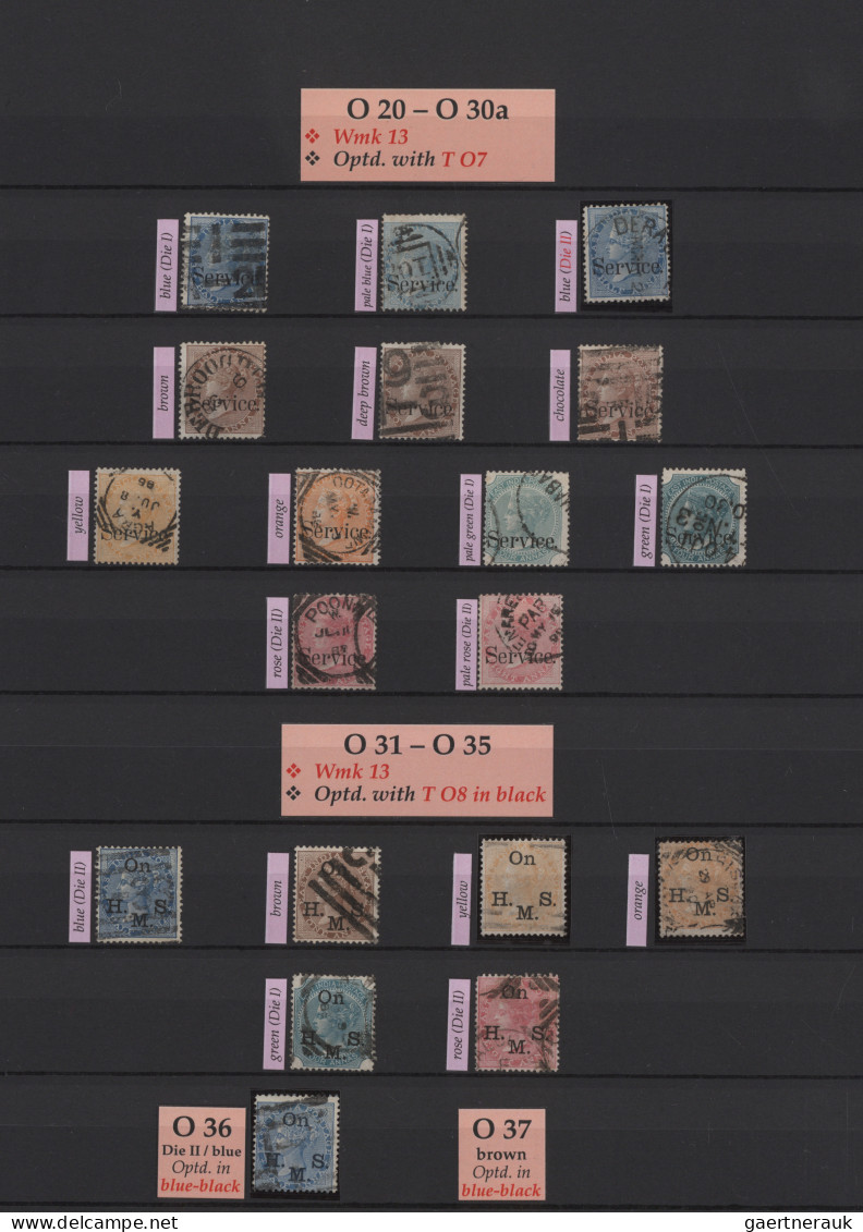 India: 1854/1946 British India specialized collection of used stamps from some L