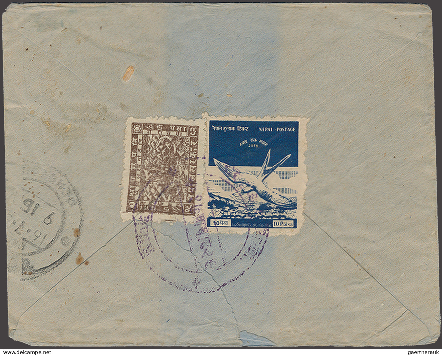 India: 1890's-1960's (c.): More Than 40 Covers, Postcards, Postal Stationery Ite - 1902-11 Koning Edward VII