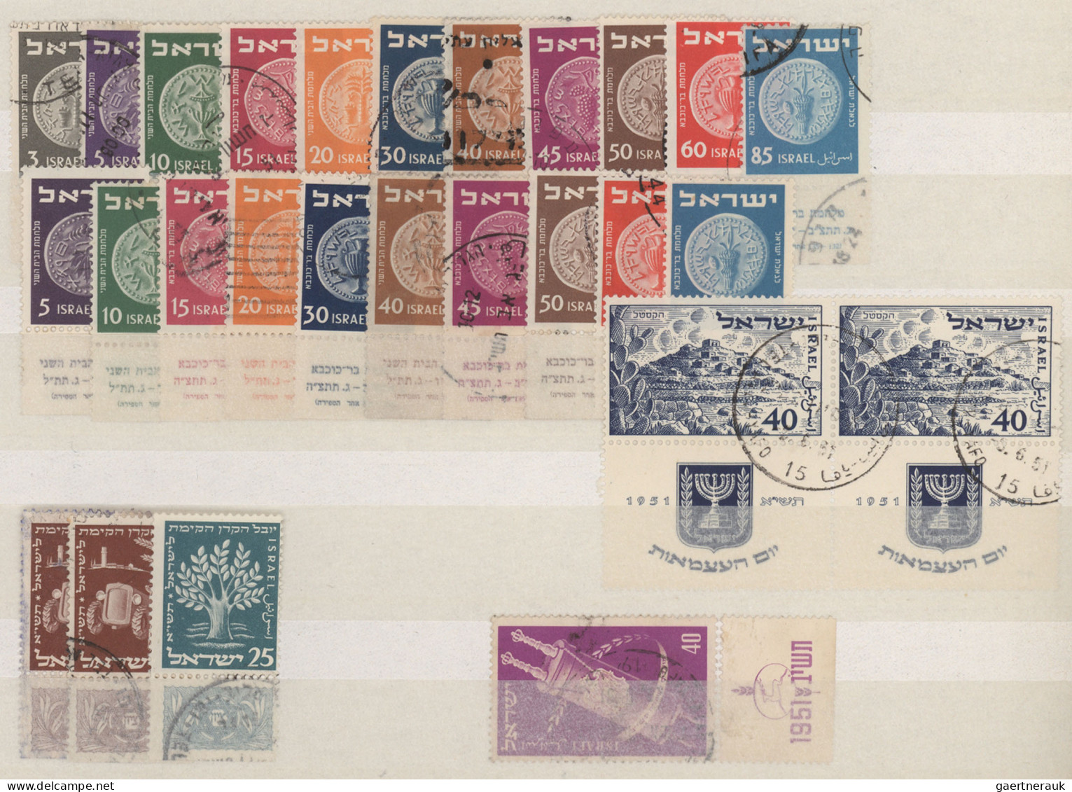 Israel: 1948/2005 (approx.), collection in six albums/stockbooks, including valu