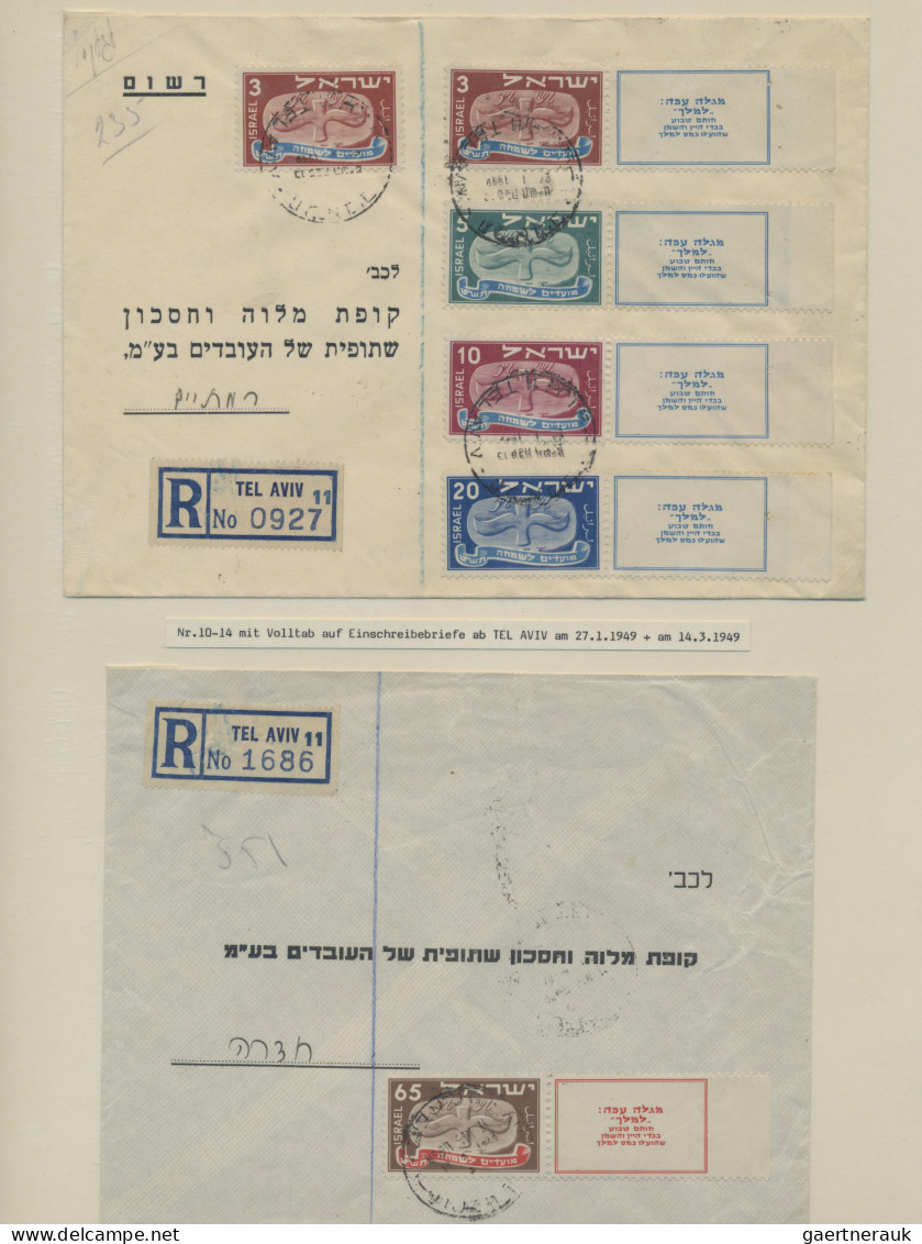 Israel: 1949/1992, comprehensive, apparently complete MNH collection (plus cover