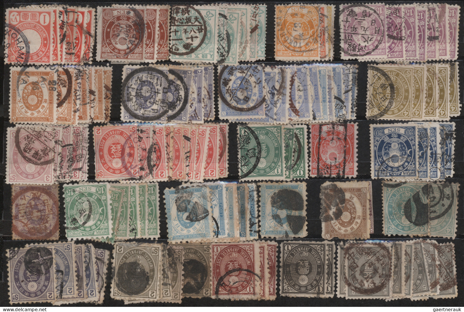 Japan: 1872/2015, Mint And Mostly Used On Stockpages, Bags, Old Folders And In T - Altri & Non Classificati