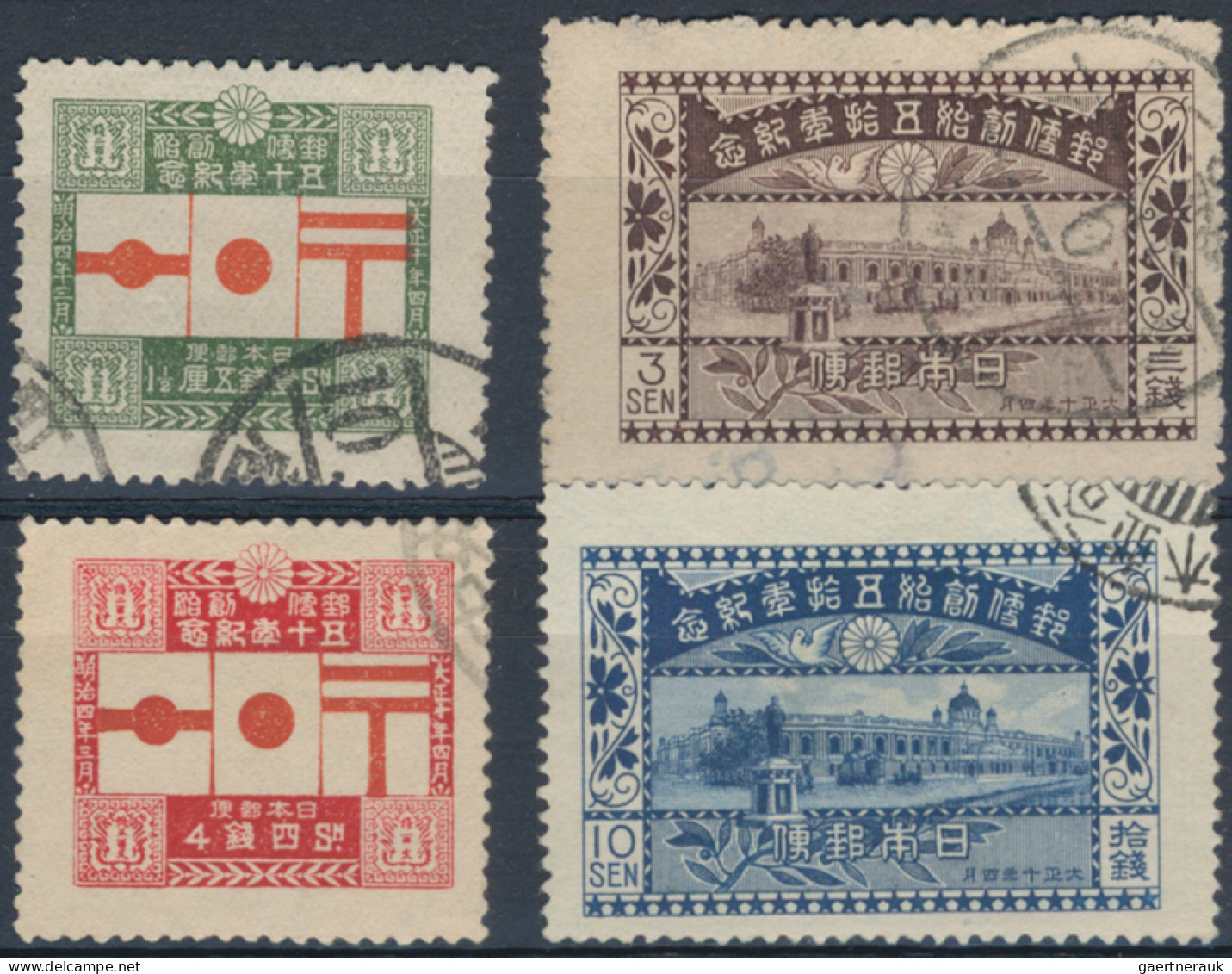Japan: 1894/1955 (approx.), Collection Of Mainly Commemorative Issues On More Th - Autres & Non Classés