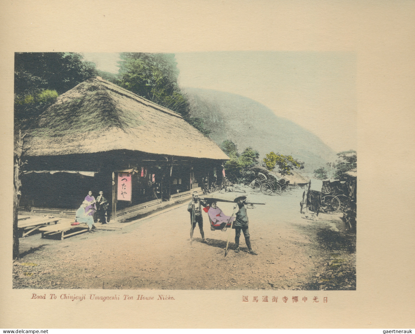 Japan - Specialities: 1900/1920 (ca.), Collotype Albums (3) With Illuminated Col - Sonstige