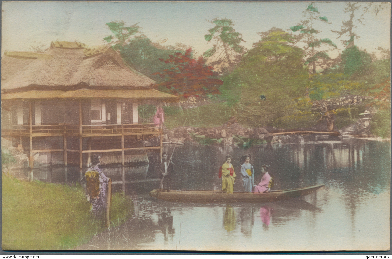 Japan - specialities: 1900/1930 (ca.), "Geisha", ca. 27 picture post cards, most