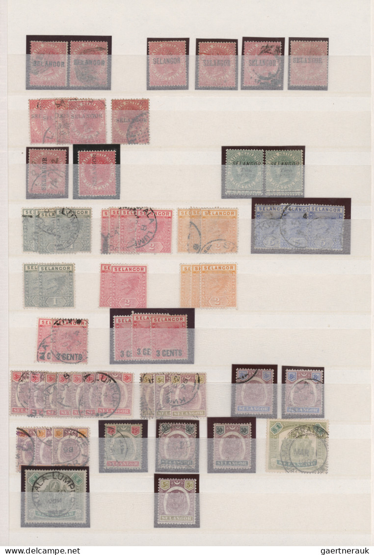 Malayan States: 1867/1960's Comprehensive Mint And Used Collection Of The Variou - Federated Malay States