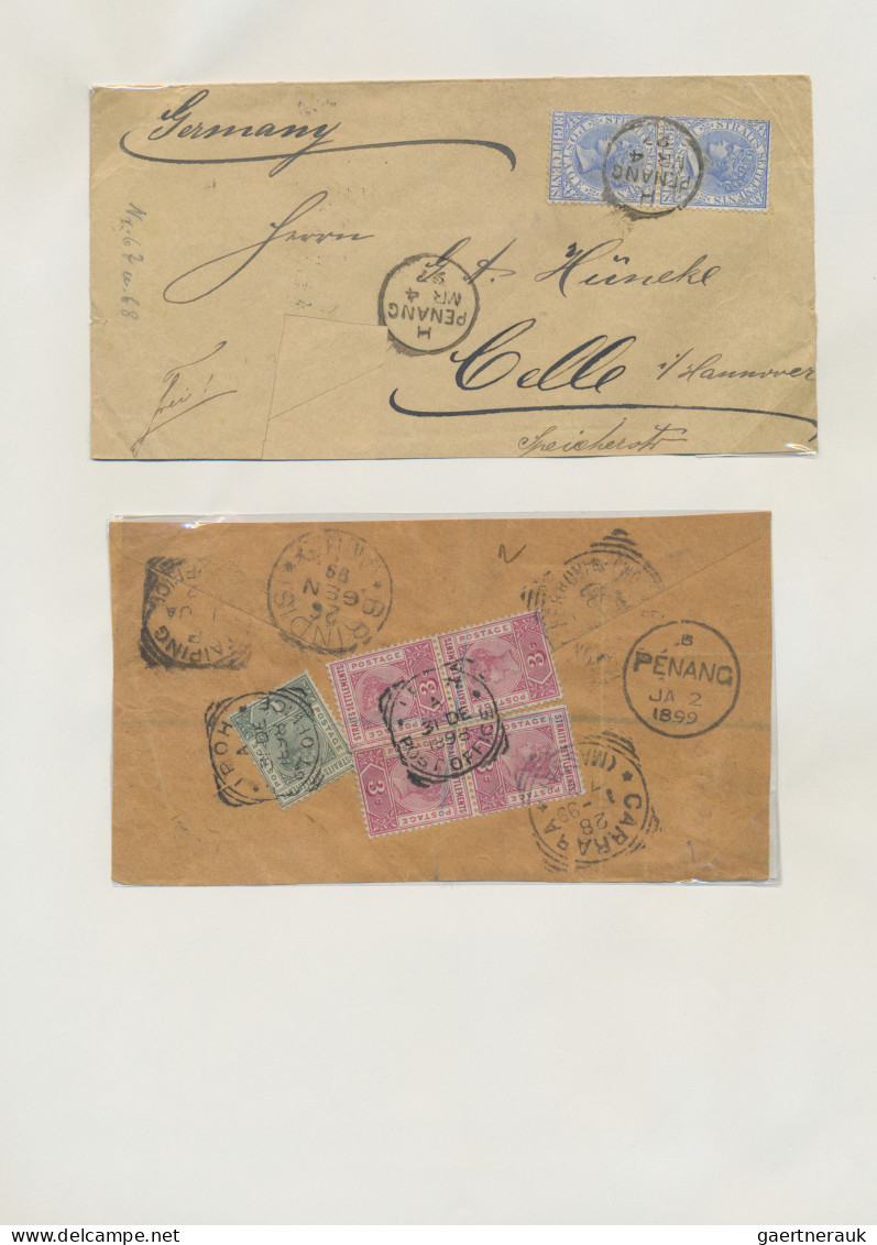 Malayan States: 1890's-1960's (c.): Collection of more than 400 covers, postcard