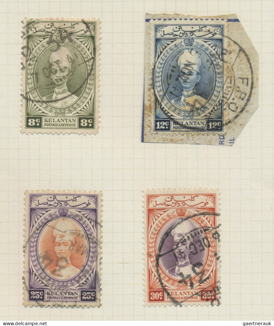 Malayan States: 1939/1946 Indian Field Post In Malaya: Collection Of 16 Covers A - Federated Malay States