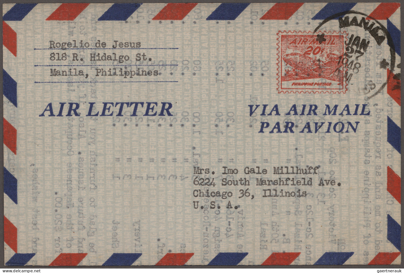 Philippines: 1880's-1980 ca.: More than 400 covers, postcards and postal station