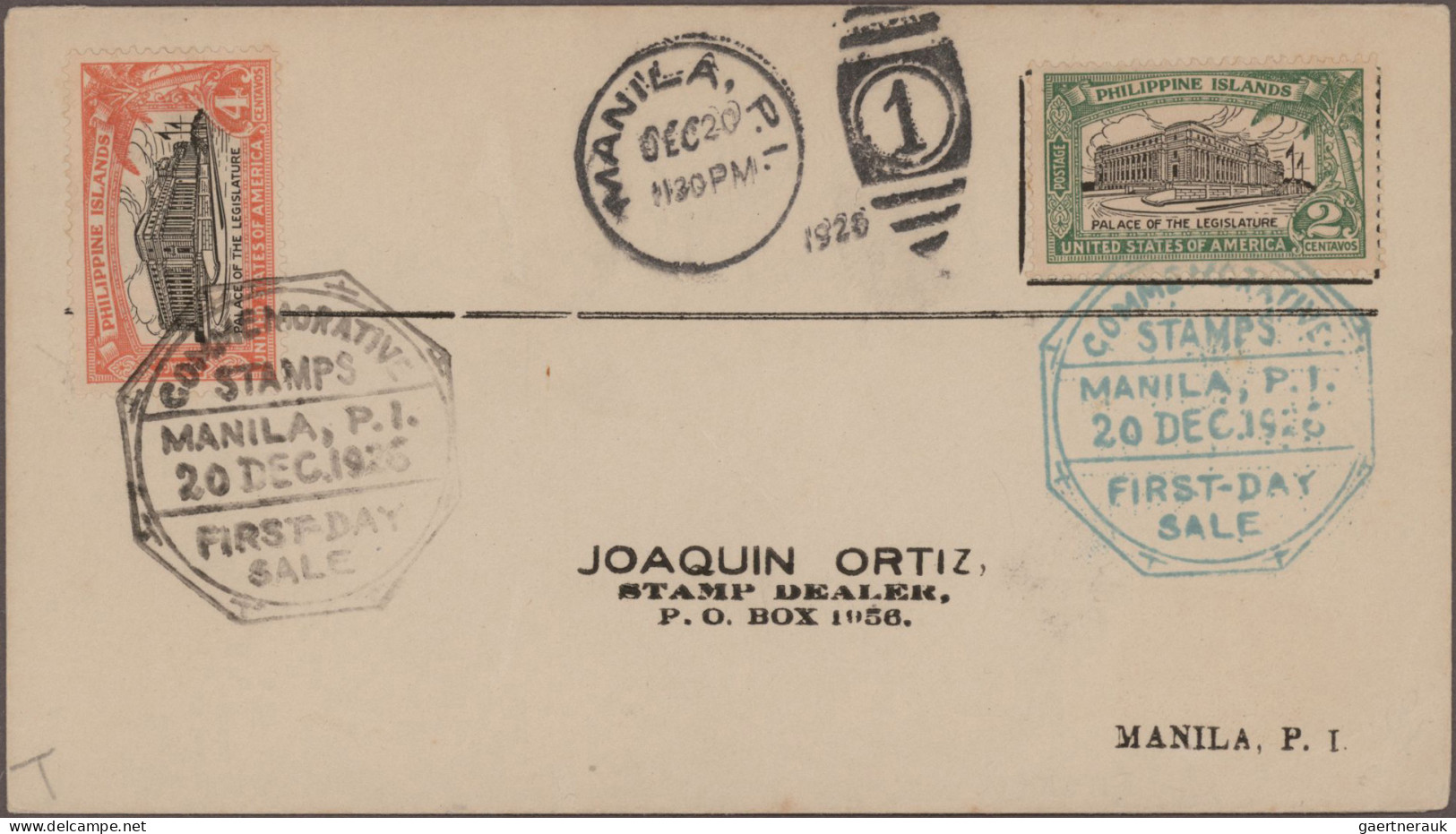 Philippines: 1926/1975, FDC Stock Of Apprx. 180 Items, Majority To 1950, Address - Philippinen