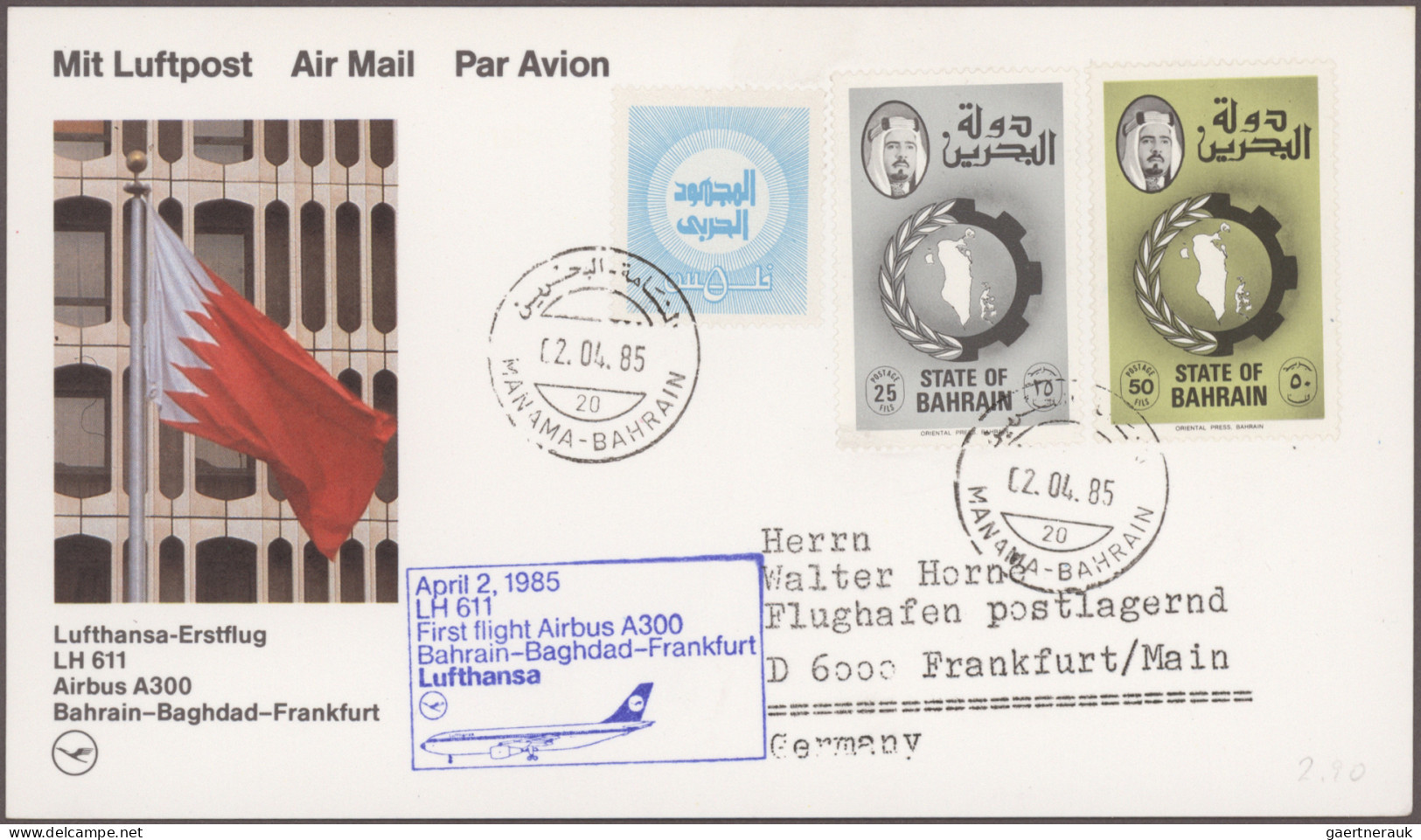 Asia: 1960/1988, Balance Of Apprx. 474 FIRST FLIGHT Covers/cards, All Asia-relat - Autres - Asie