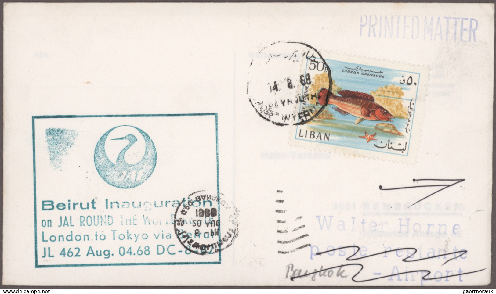 Asia: 1960/1988, balance of apprx. 474 FIRST FLIGHT covers/cards, all Asia-relat