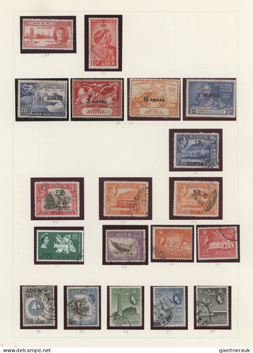 Asia: 1876/1970 (ca.), General Collection - Mostly Used - Of Asian Countries Fro - Andere-Azië