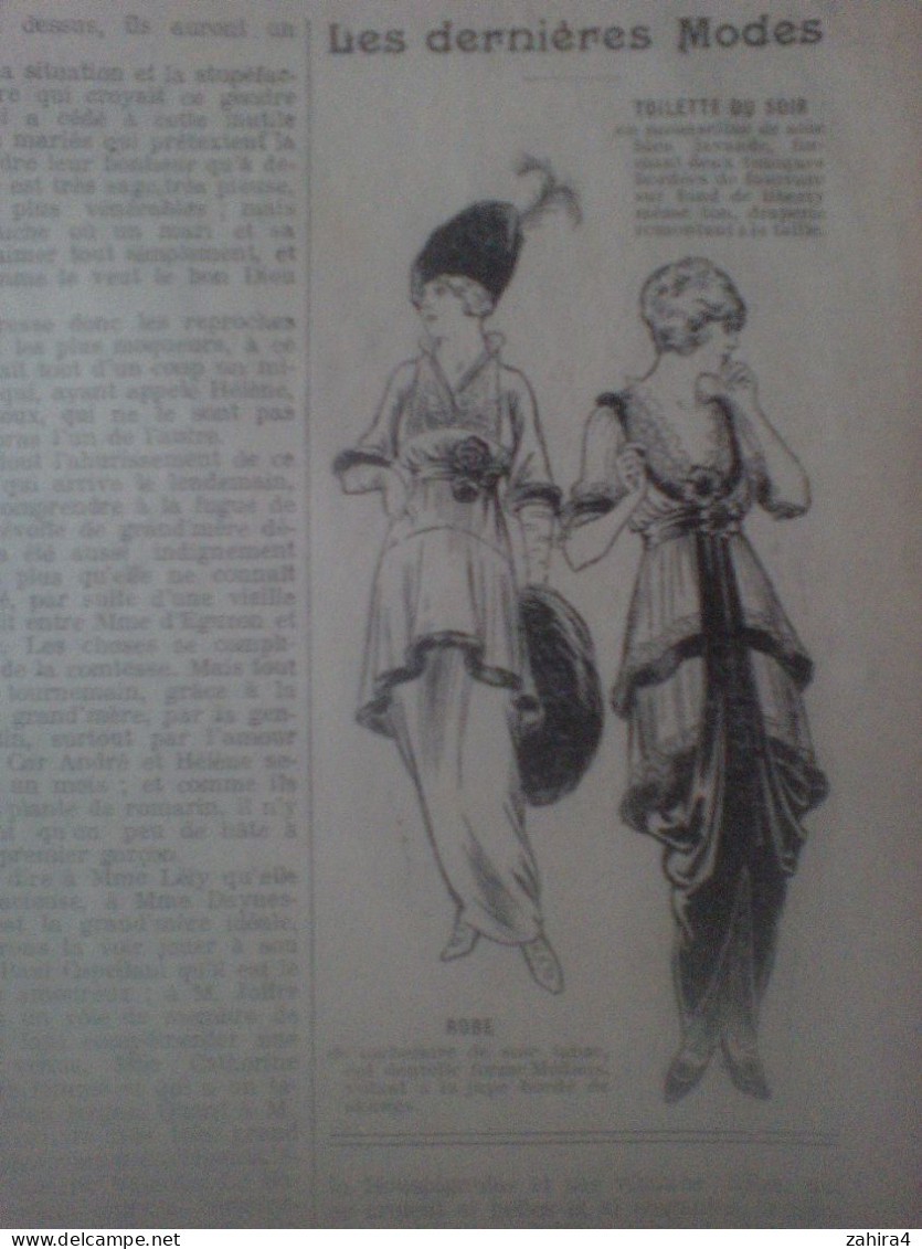 L'Actualité 729 Mort Jules Claretie Vélo-torpille Boxe Johnson Langford Jeannette Antille Guyane Réunion Mode - 1900 - 1949