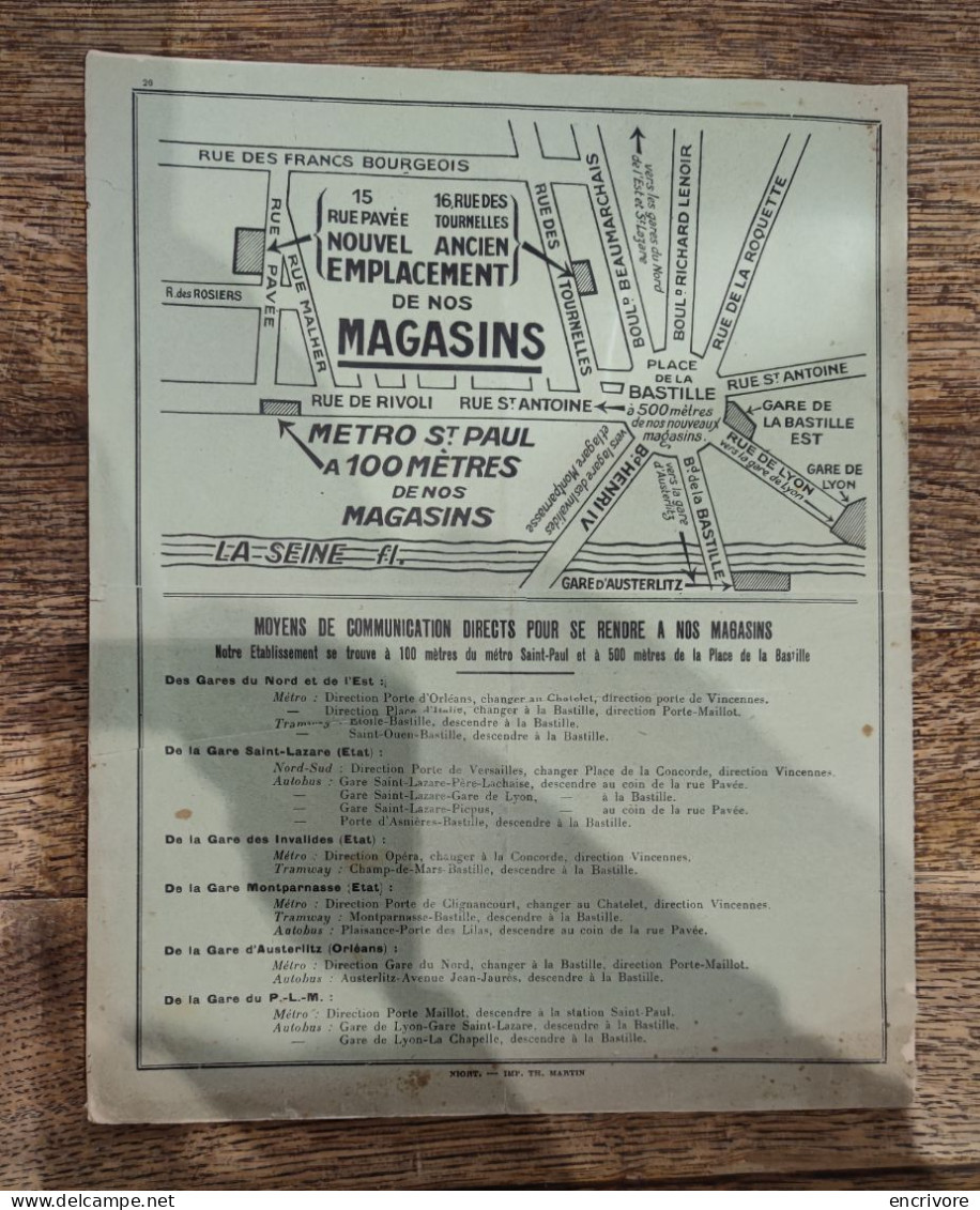 Catalogue LABAT & CANNAC Niort 1927- 1928 Fournitures Pour Cycles Merciers Papetiers Lanternes Pipes Couteaux Harmonica - 1900 – 1949