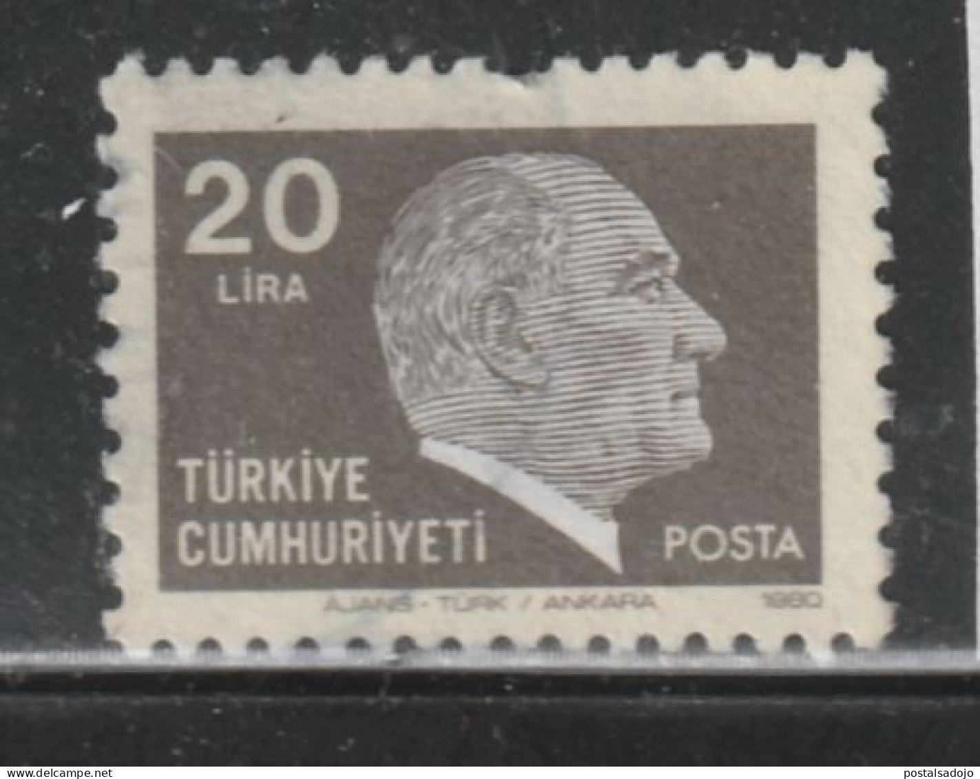 TURQUIE 977  // YVERT 2278 // 1980 - Used Stamps