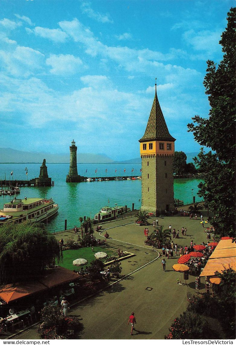 ALLEMAGNE - Lindau - Ferieninsel Im Bodensee - Alter Leuchtturm Und Hafen - Animé - Vue Générale - Carte Postale - Lindau A. Bodensee