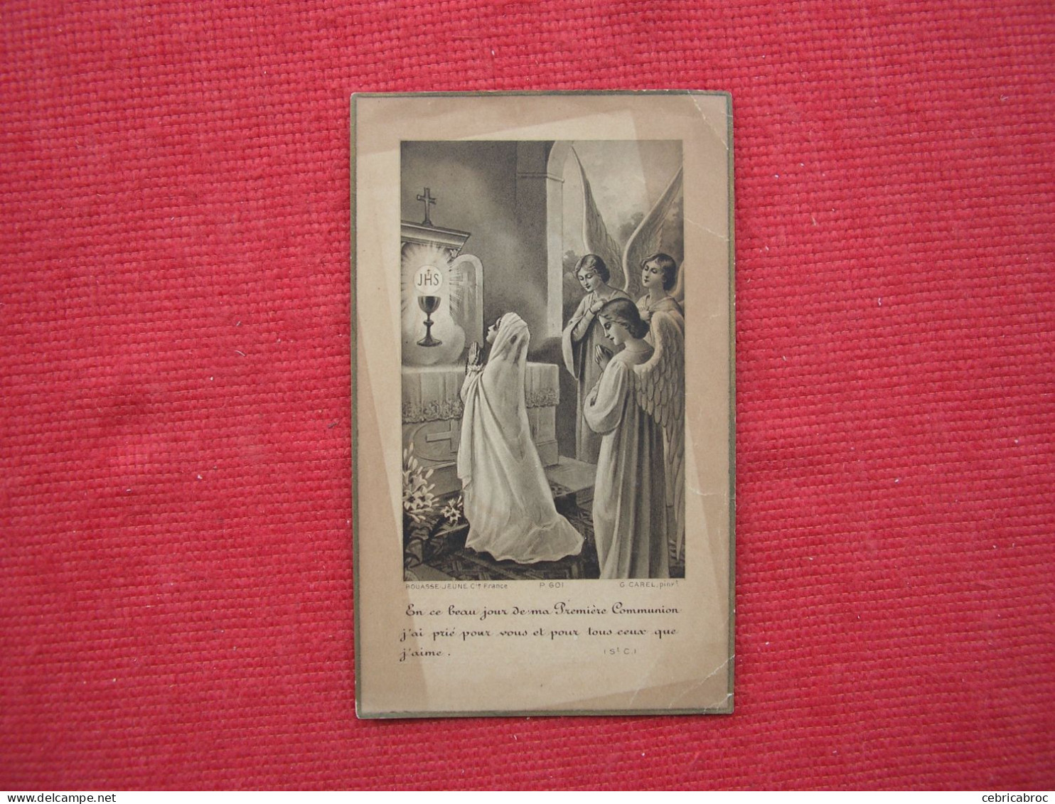 LDB - IMAGE RELIGIEUSE  - Souvenir Communion - Sainte-Marie Des Batignolles (PARIS) - 28 Avril 1932 - Andachtsbilder