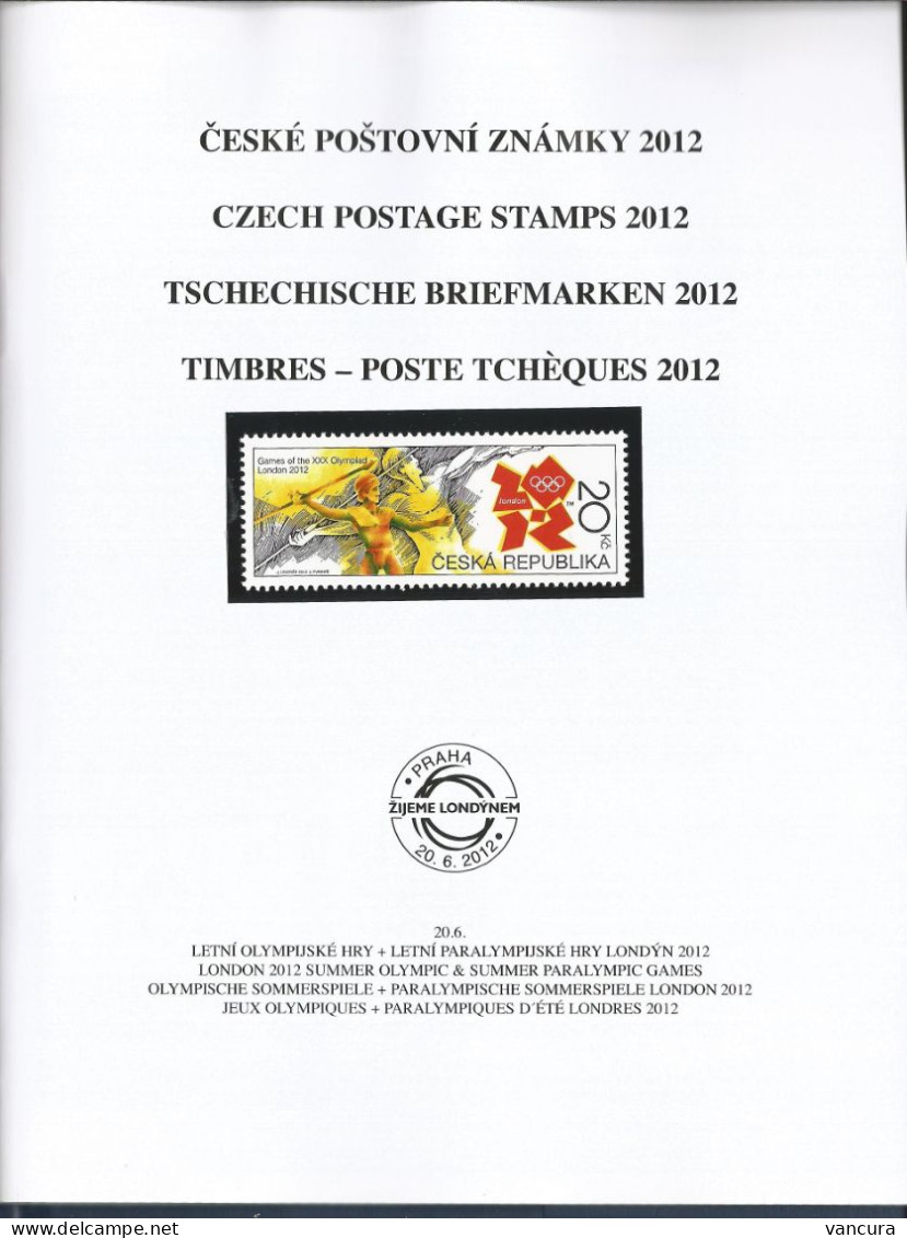 Czech Republic Year Book 2012 (with Blackprint) - Años Completos