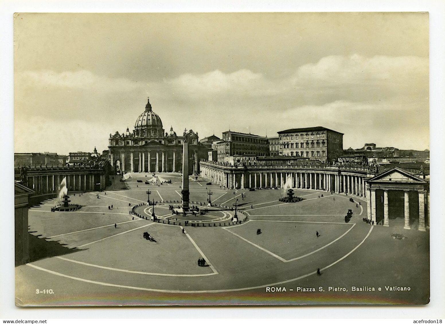 ROMA - Piazza S. Pietro, Basilica E Vaticano - Vatikanstadt