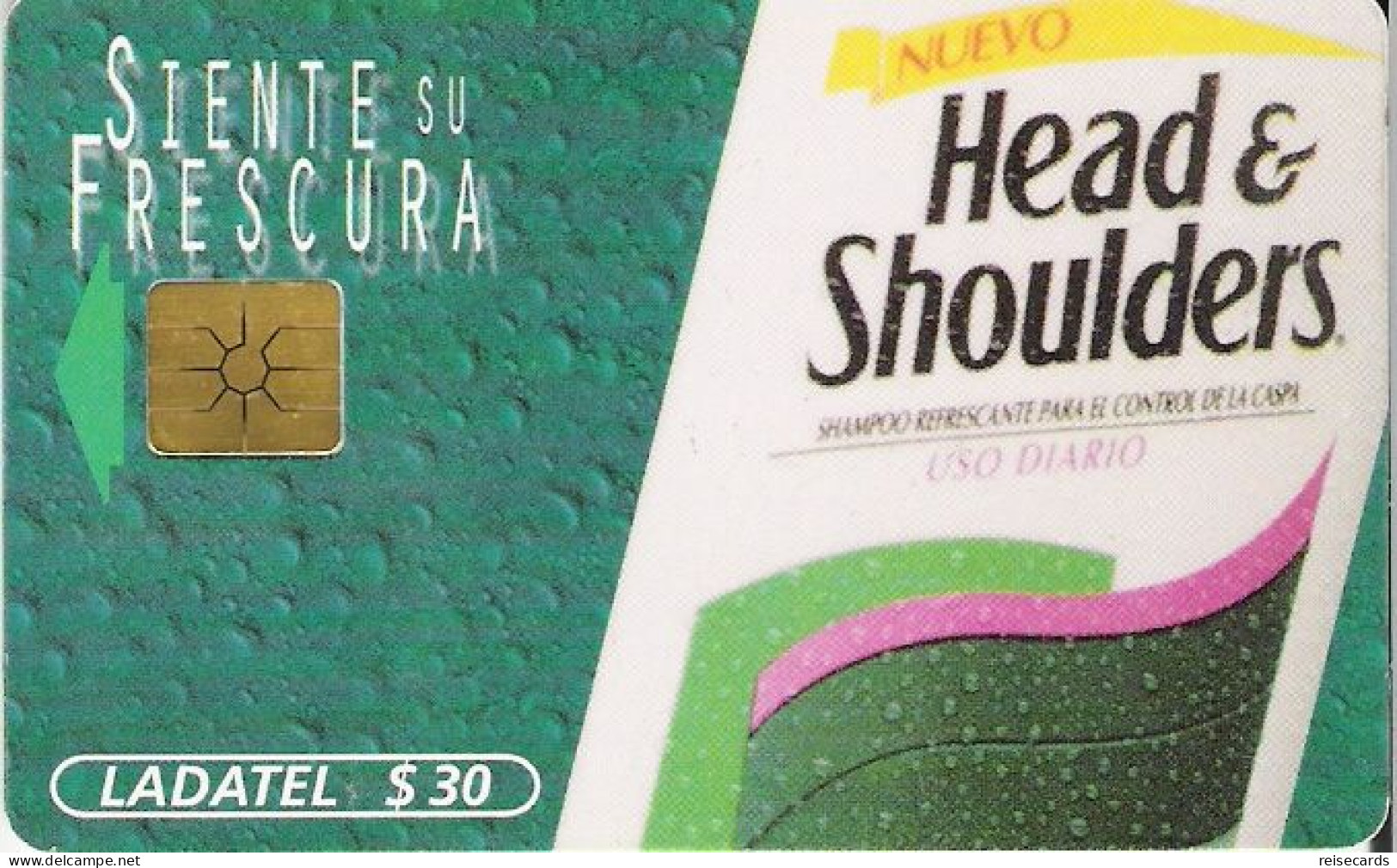 Mexico: Telmex/lLadatel - 1999 Head & Shoulders - México