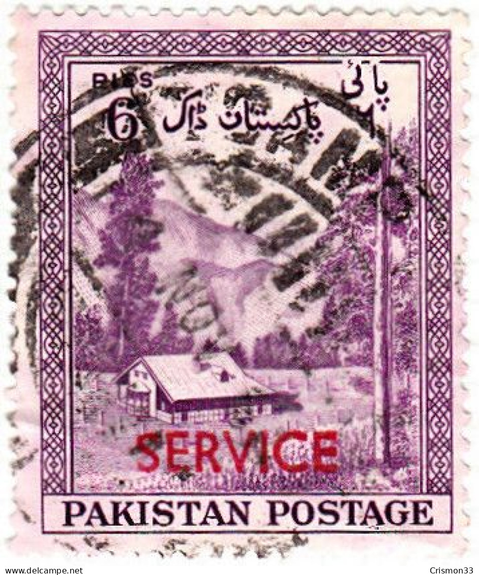 1960 - 1961 - PAKISTAN - VALLE DE KAGHAN - YVERT 44TS - Pakistán