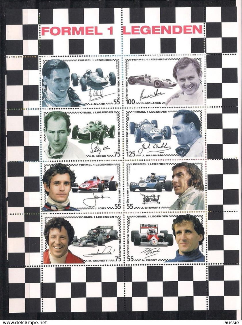 Österreich Austria L' Autriche 2006 Yvertn° Bloc Formule I Legends *** MNH - Blocs & Feuillets