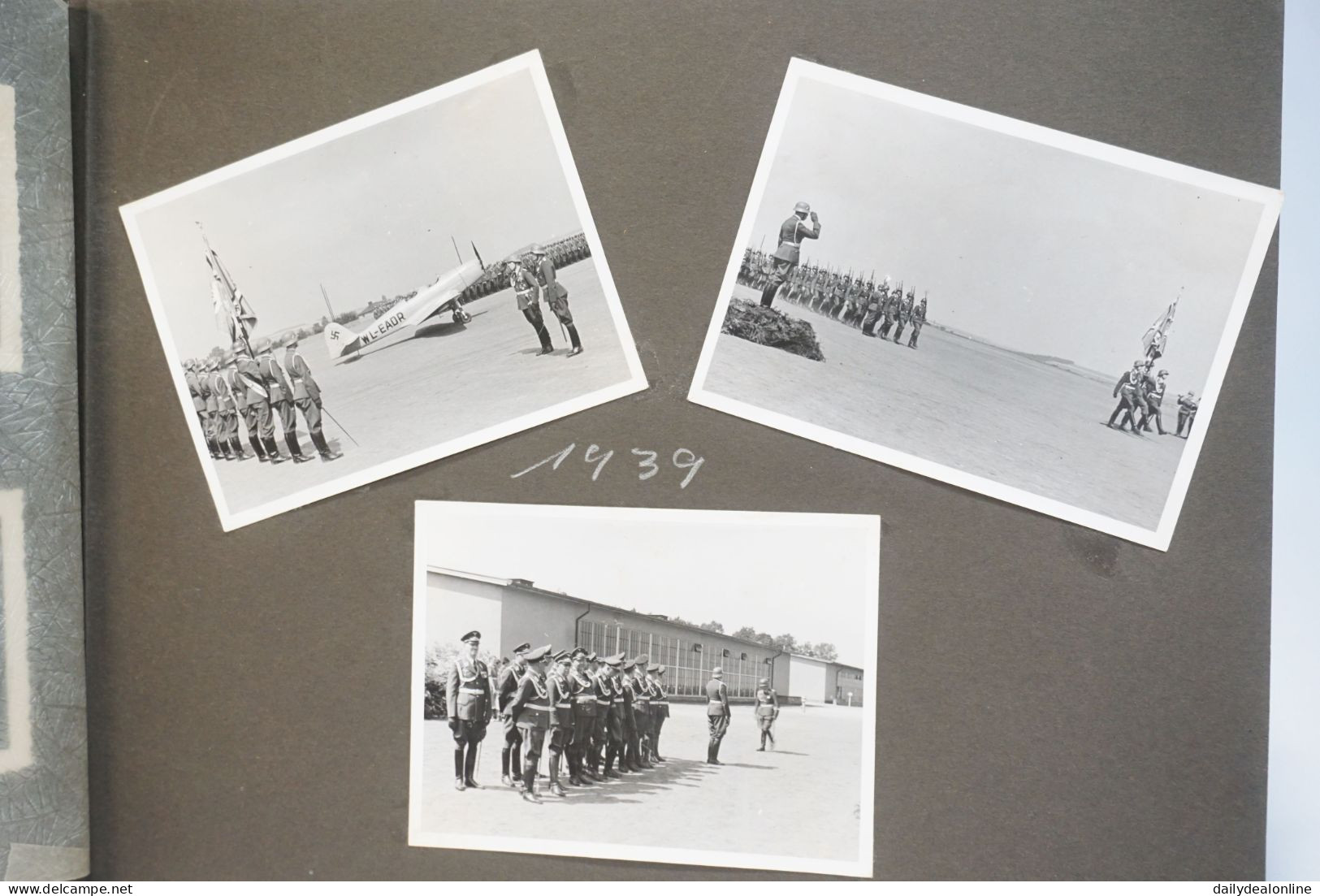 2. WK WW2 Fotoalbum Kampfflieger Flugstaffel Soldaten Militaria mit insgesamt 186 Fotos 1936-1943