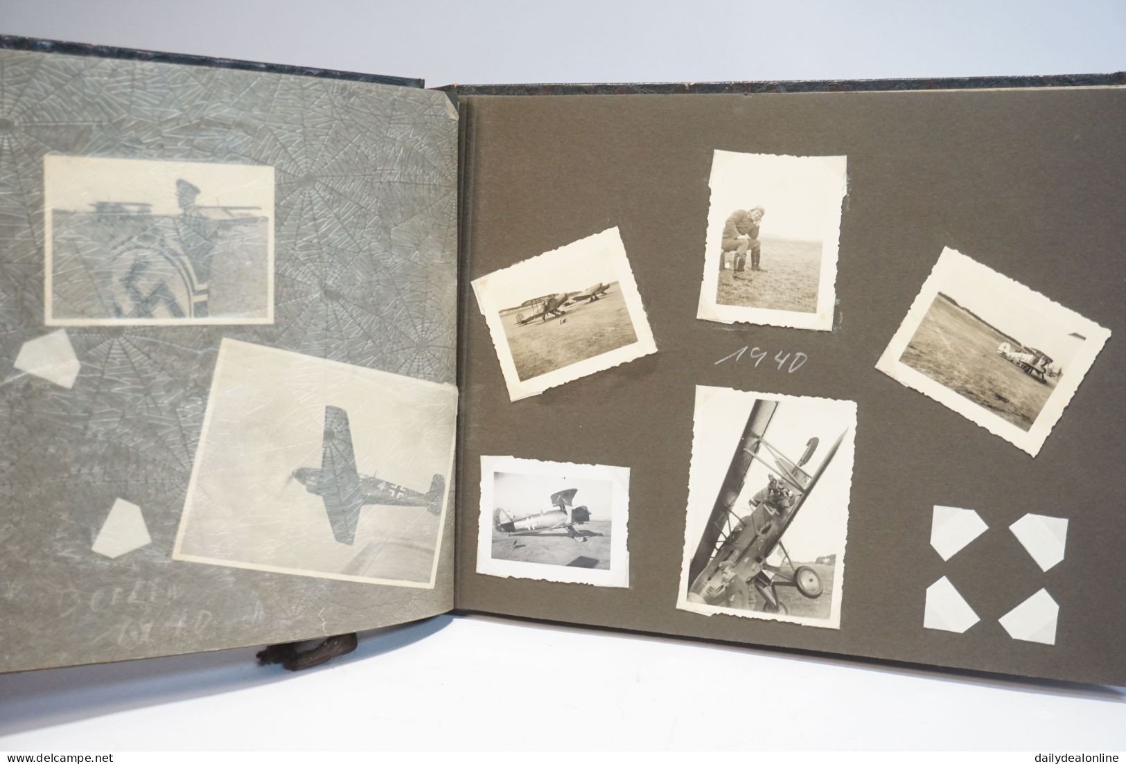 2. WK WW2 Fotoalbum Kampfflieger Flugstaffel Soldaten Militaria mit insgesamt 186 Fotos 1936-1943