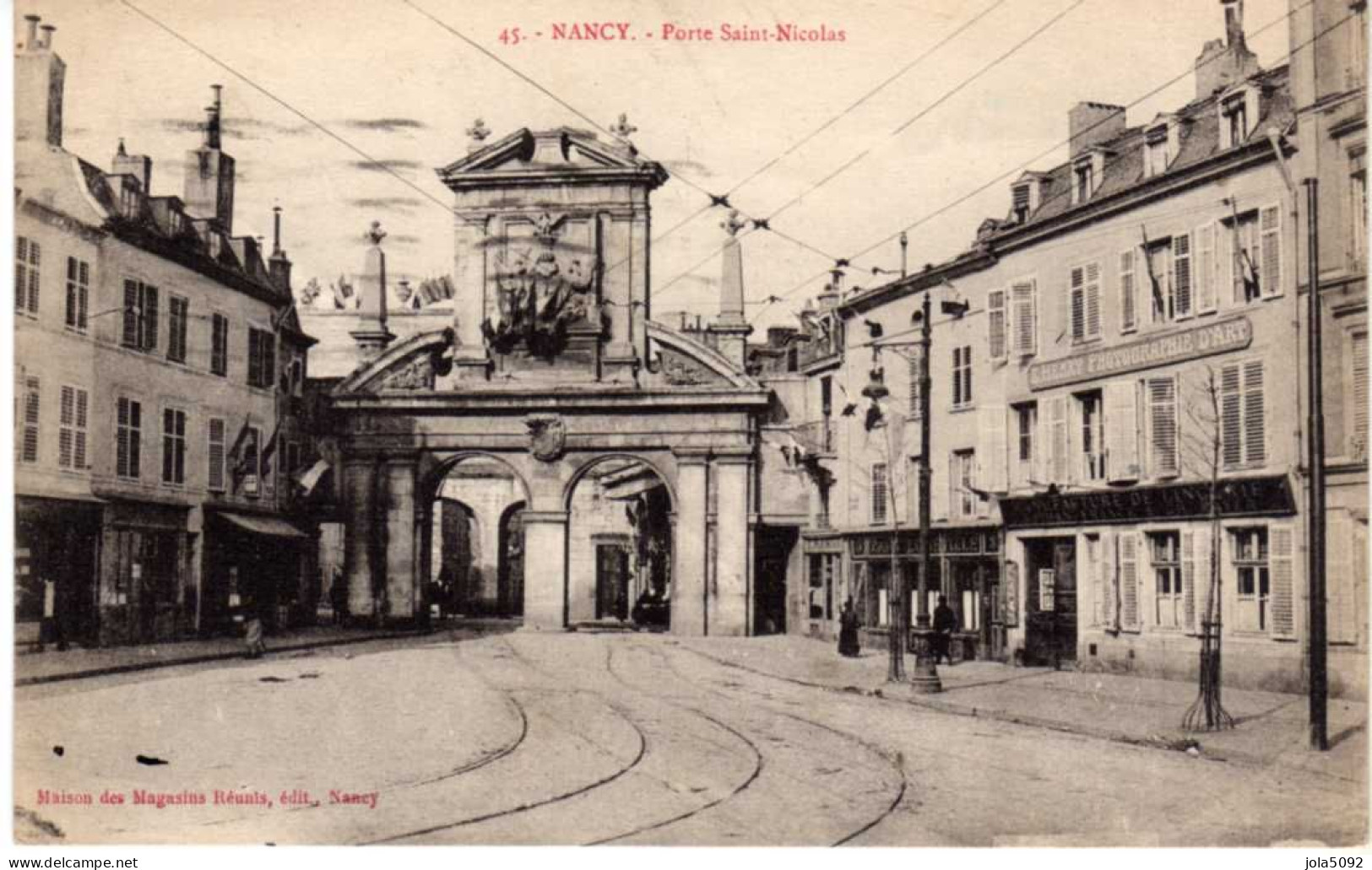 54 / NANCY - Porte Saint-Nicolas - Nancy
