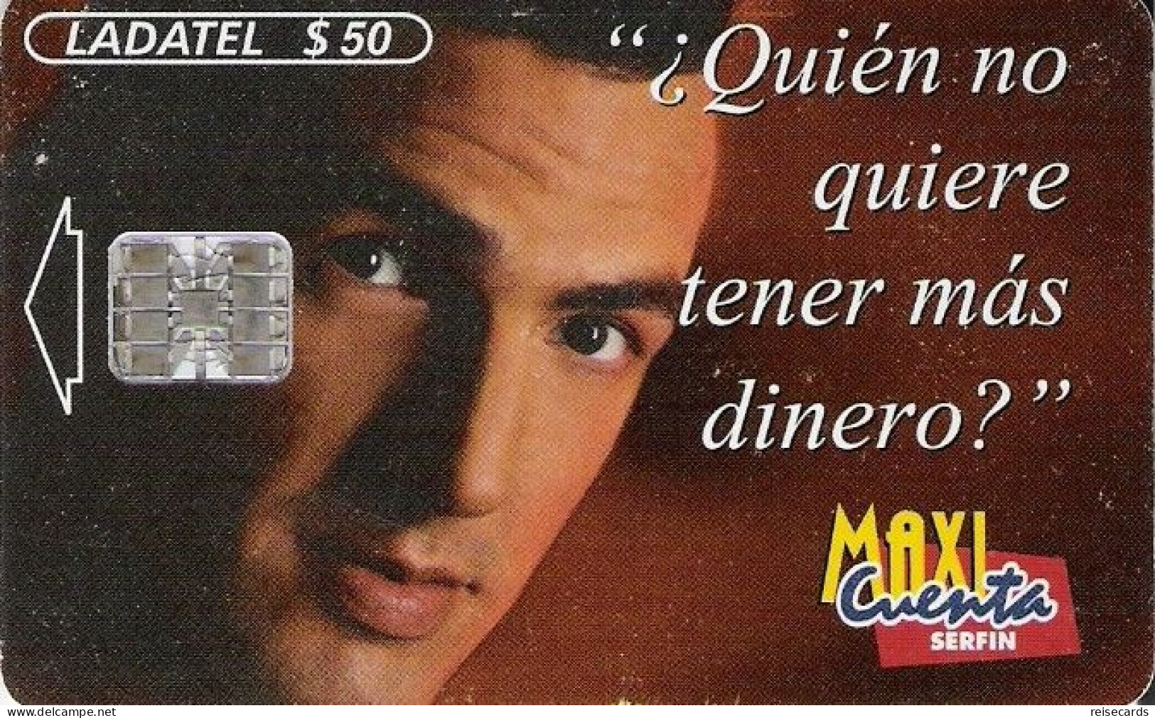 Mexico: Telmex/lLadatel - 1998 Serfin, Maxi Cuenta - México