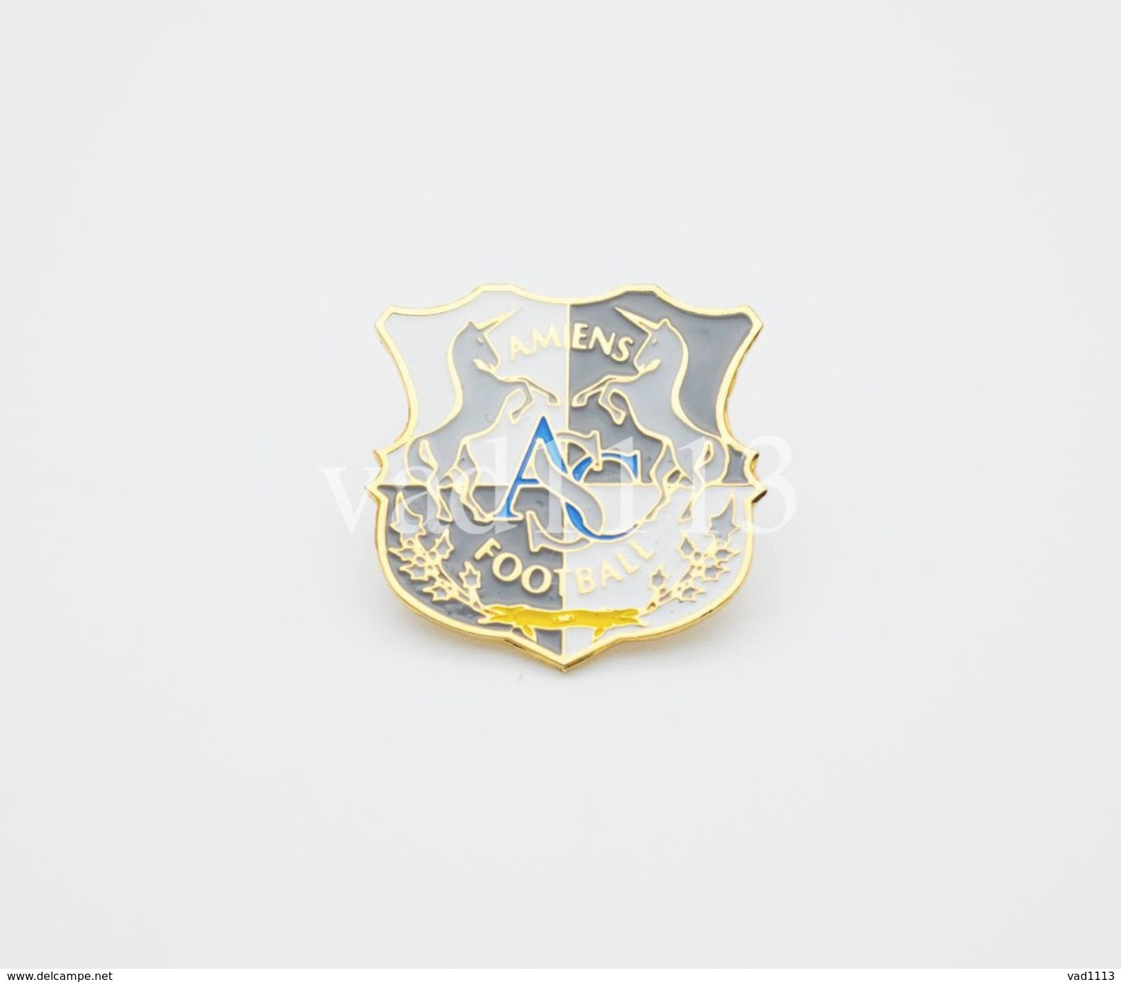 Badge Pin: French Football Clubs France Amiens SC - Football