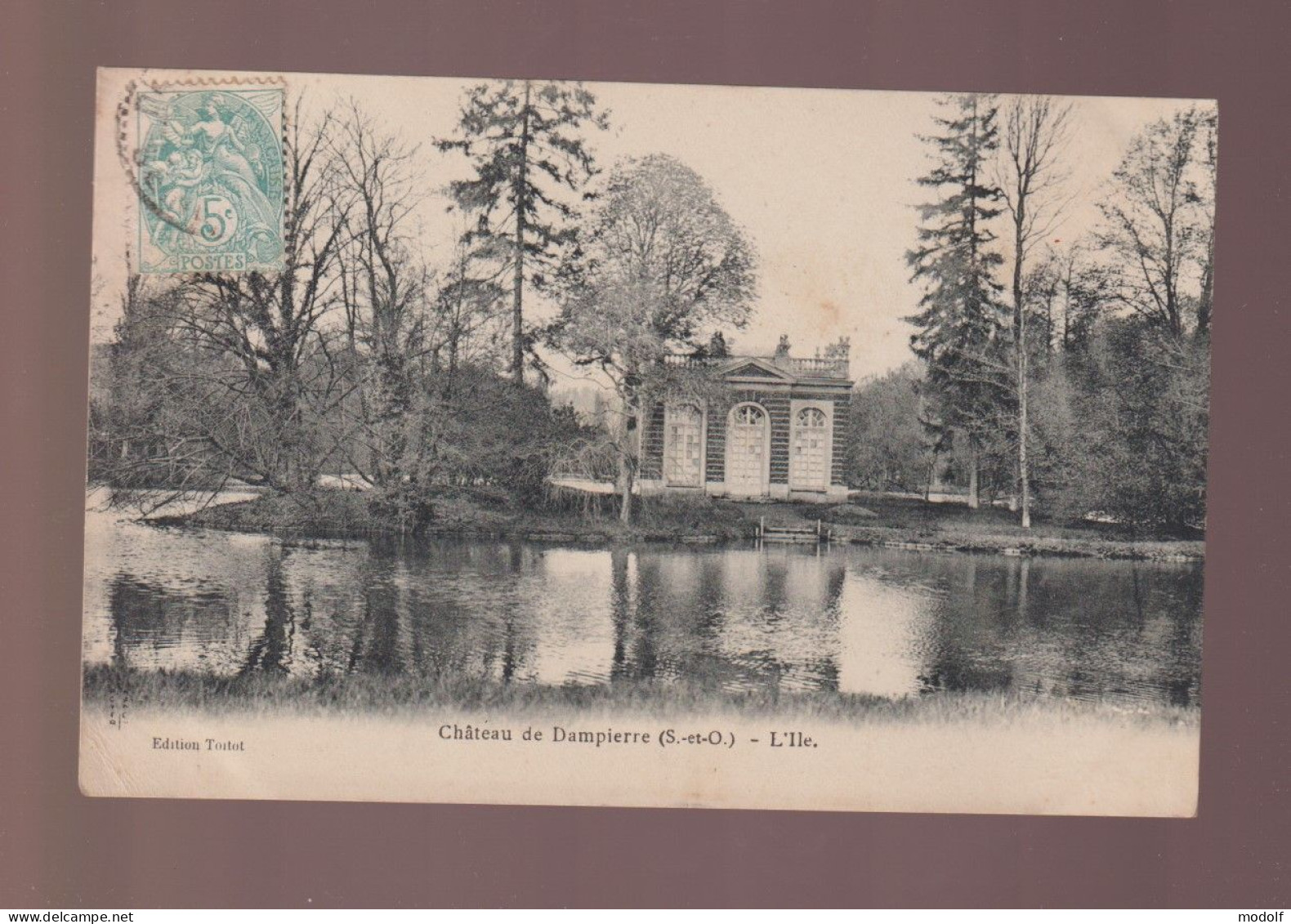 CPA - 78 - Château De Dampierre - L'Ile - Circulée - Dampierre En Yvelines