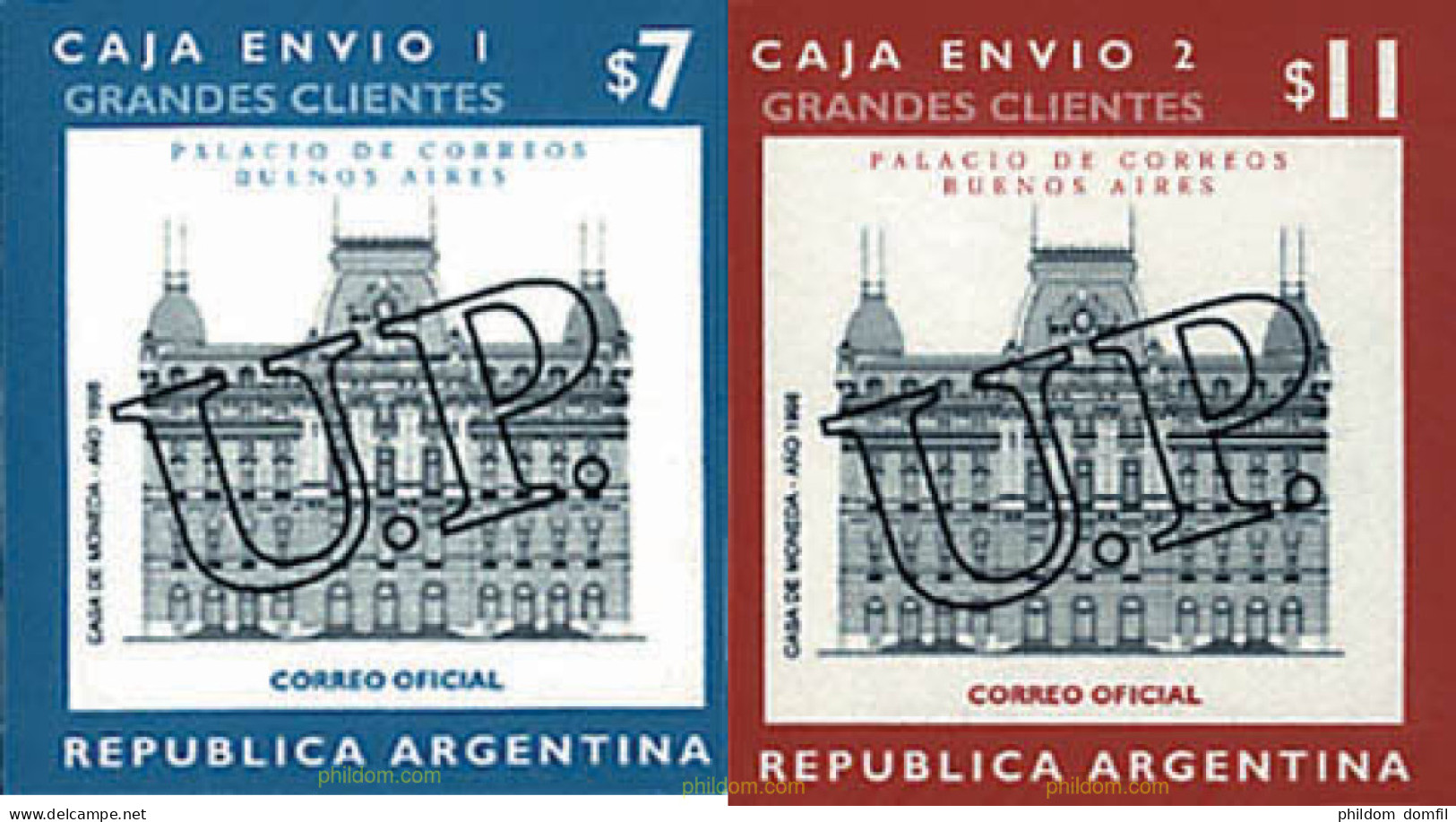 673978 MNH ARGENTINA 2001 SELLOS PARA PAQUETES - Unused Stamps