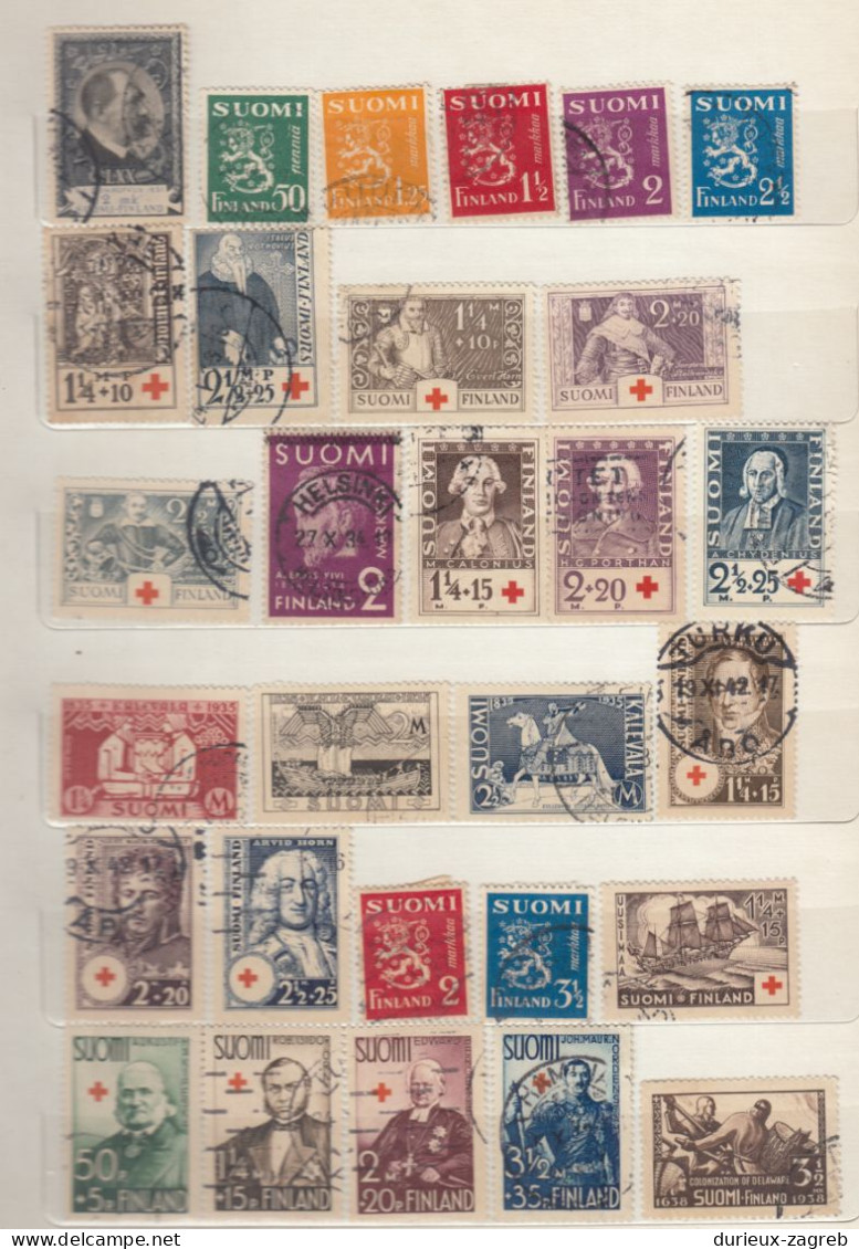 Finland - Small Collection In Small Album (please Read Descritpion) B24 - Collections (with Albums)