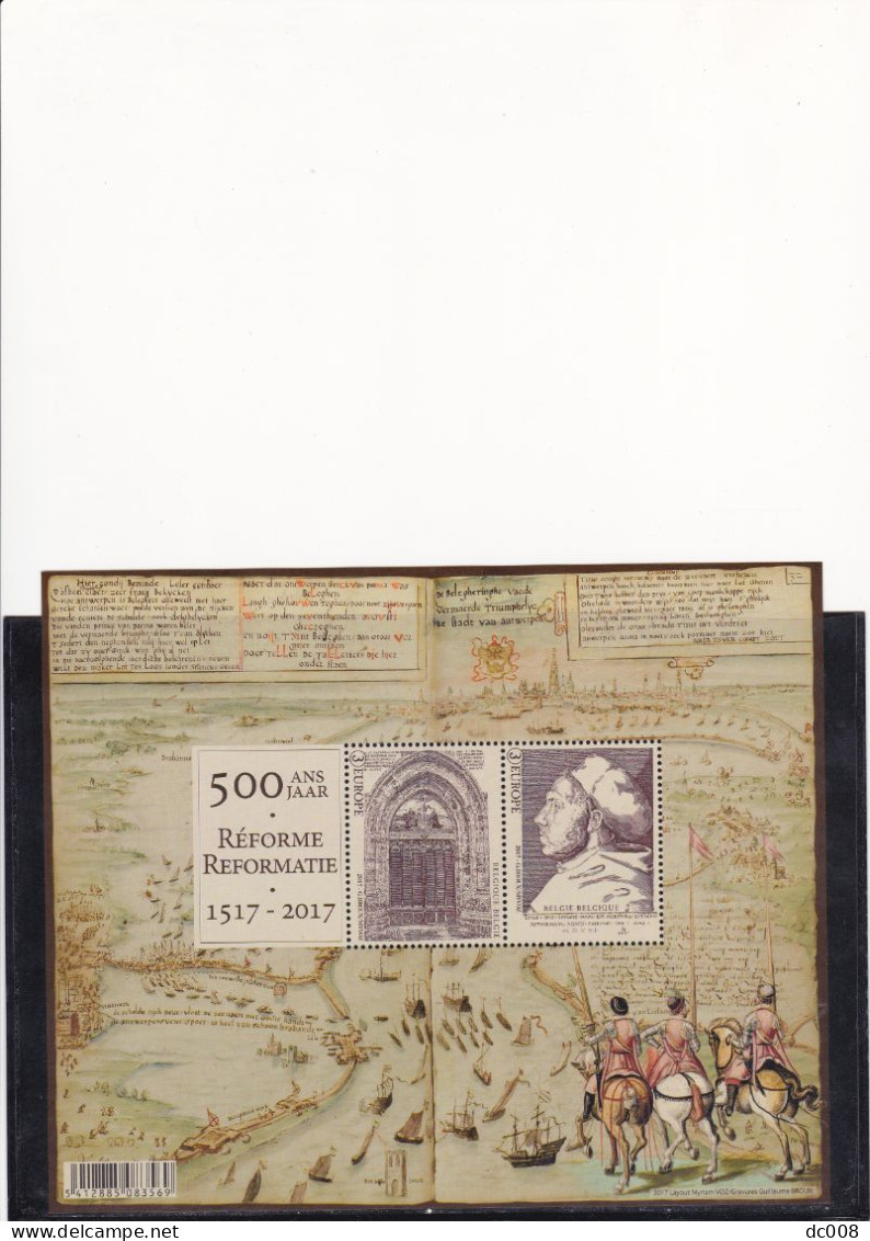 2017 COB BL 250 500jaar Reformatie-500 Ans De Réforme MNH-postfris-neuf - 2002-… (€)