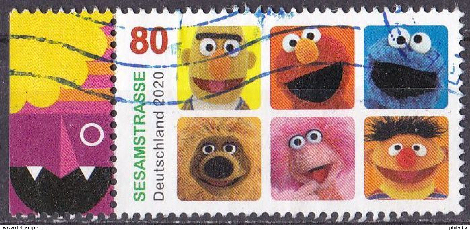 BRD 2020 Mi. Nr. 3530 O/used Rand Links (BRD1-4) - Gebraucht